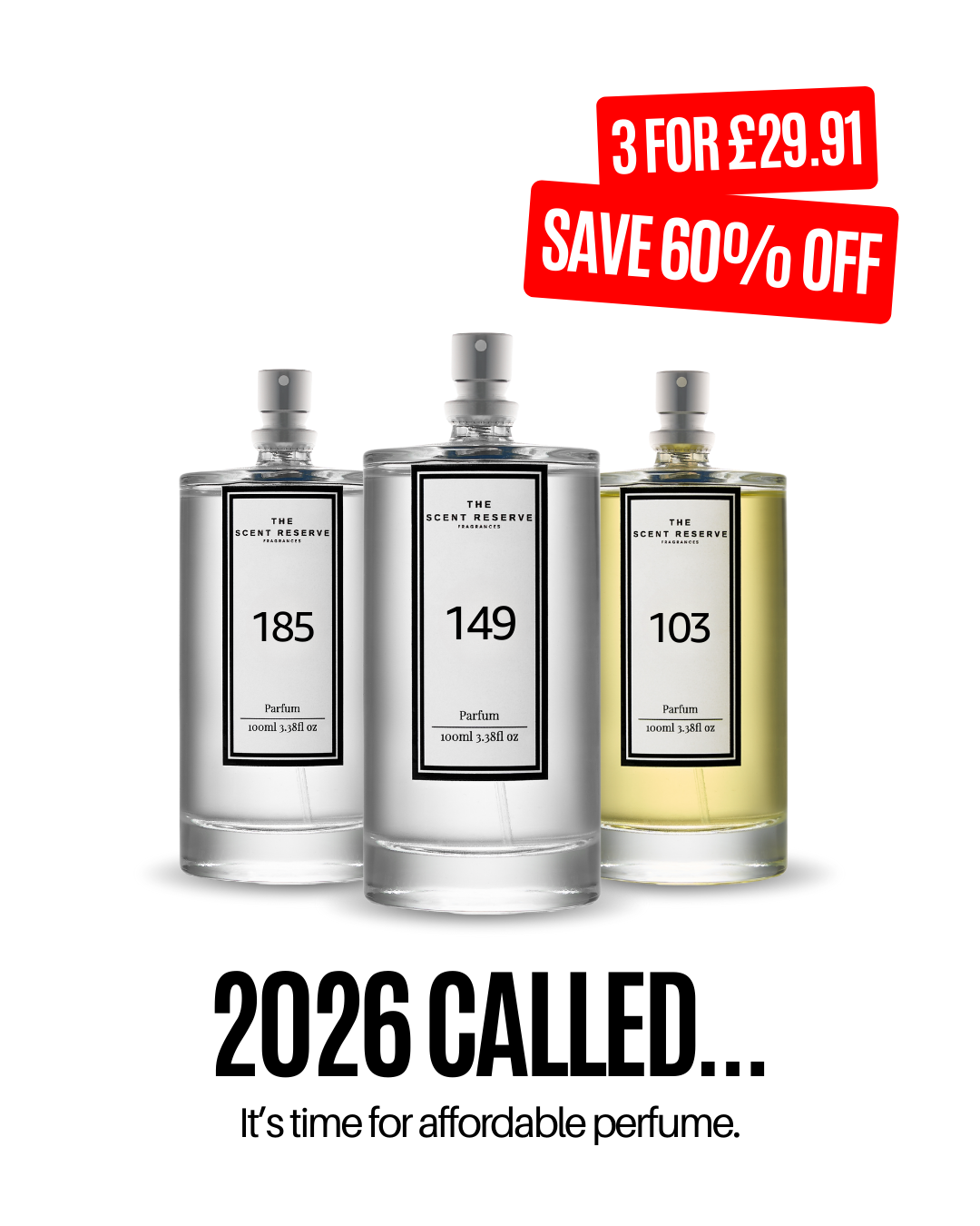 The Scent Reserve Facebook ad
