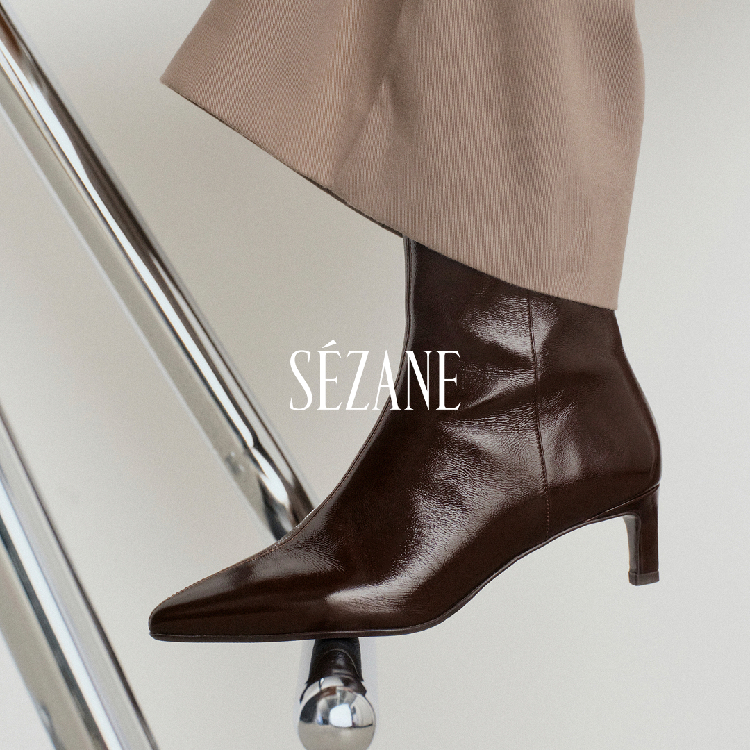 Sézane Facebook ad: Autumn Starts From The Ground Up