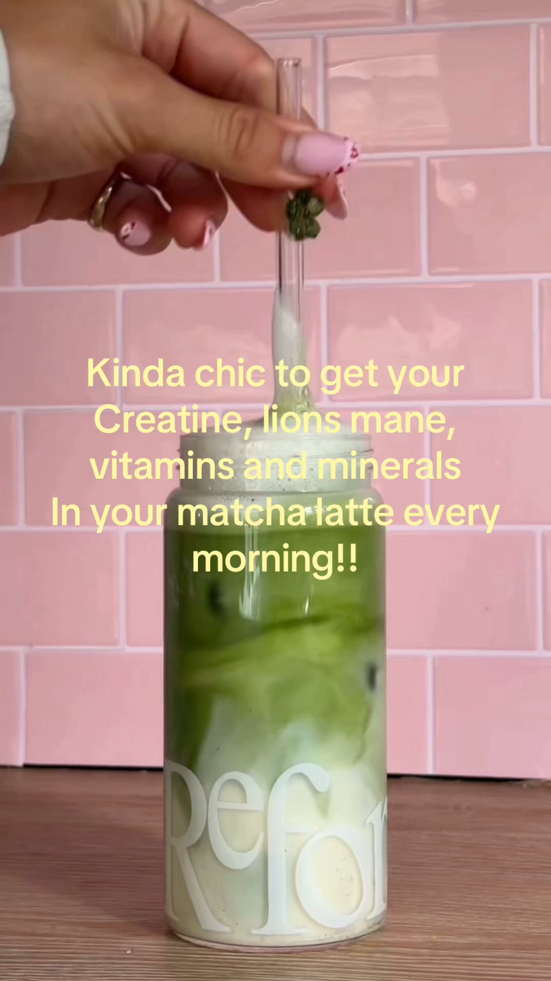 Feel Reformed Facebook ad: Elevate your Matcha