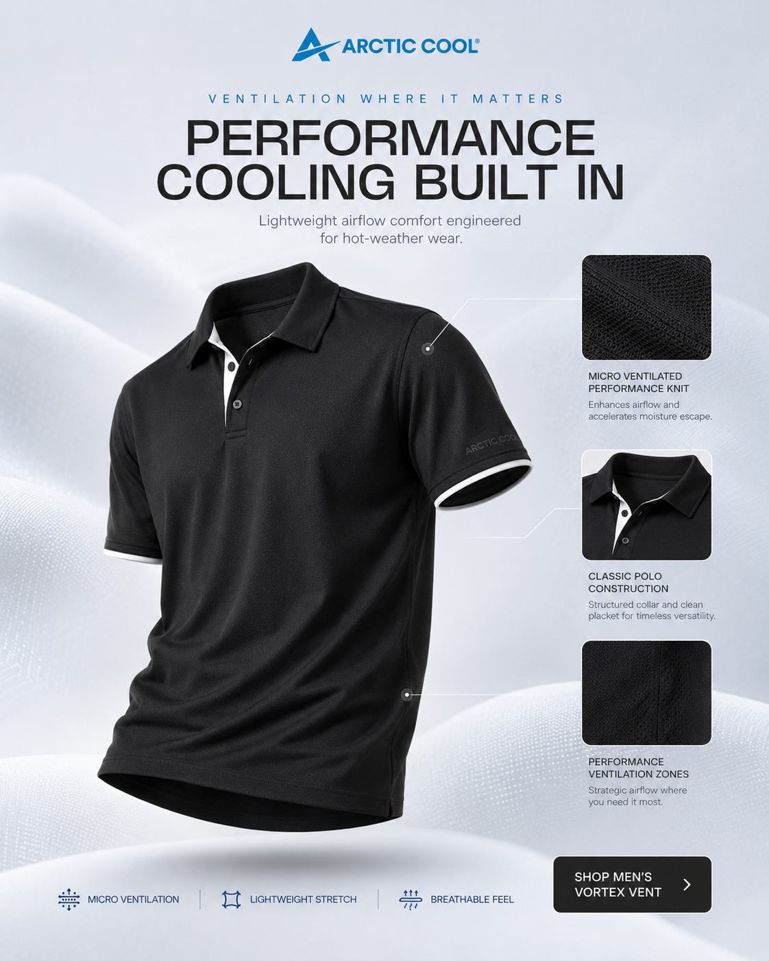 Arctic Cool Facebook ad
