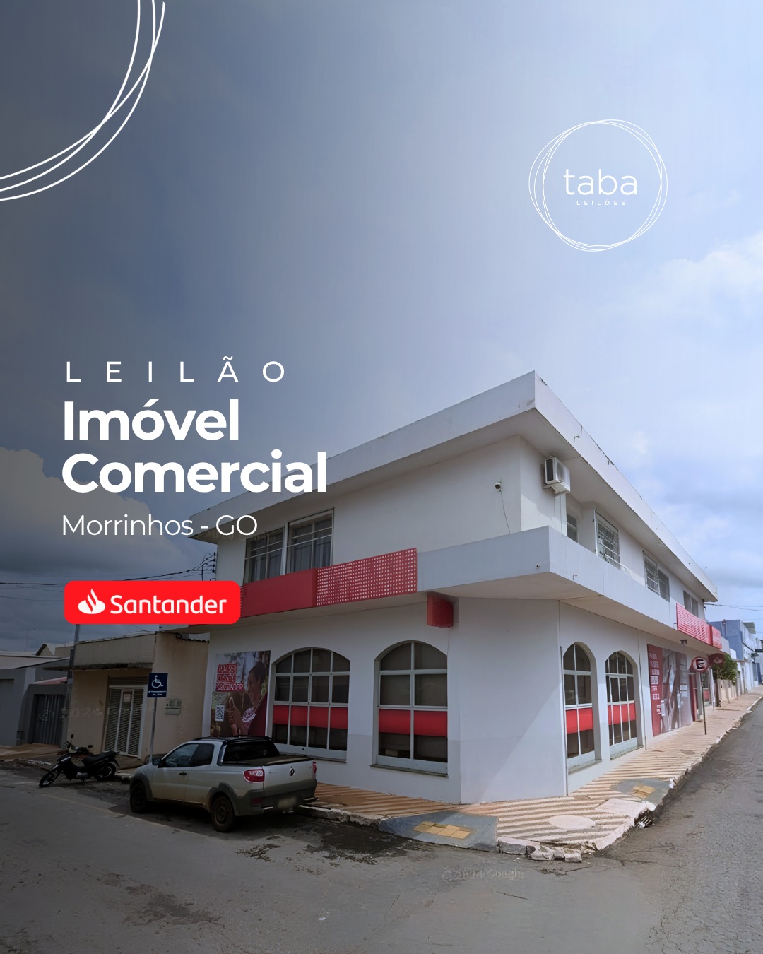 Taba Leilões Facebook ad: Lote 1 - Morrinhos - GO - Centro - Prédio Comercial…