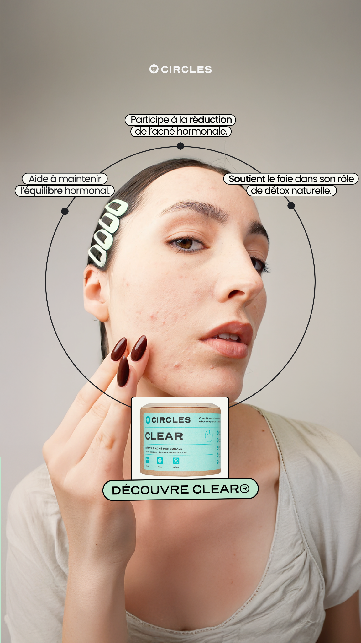 Circles Facebook ad