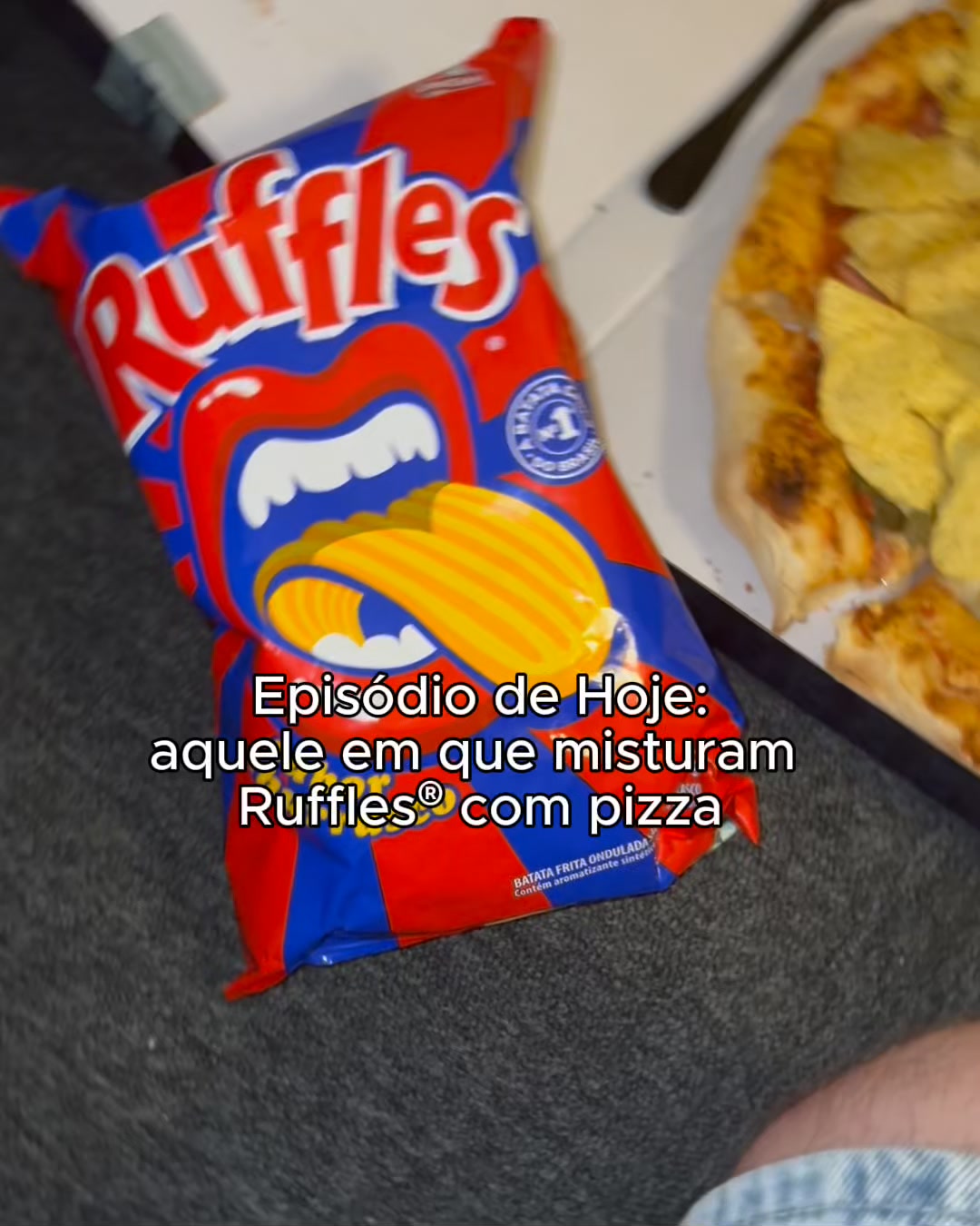 Ruffles Facebook ad: Dá uma chance