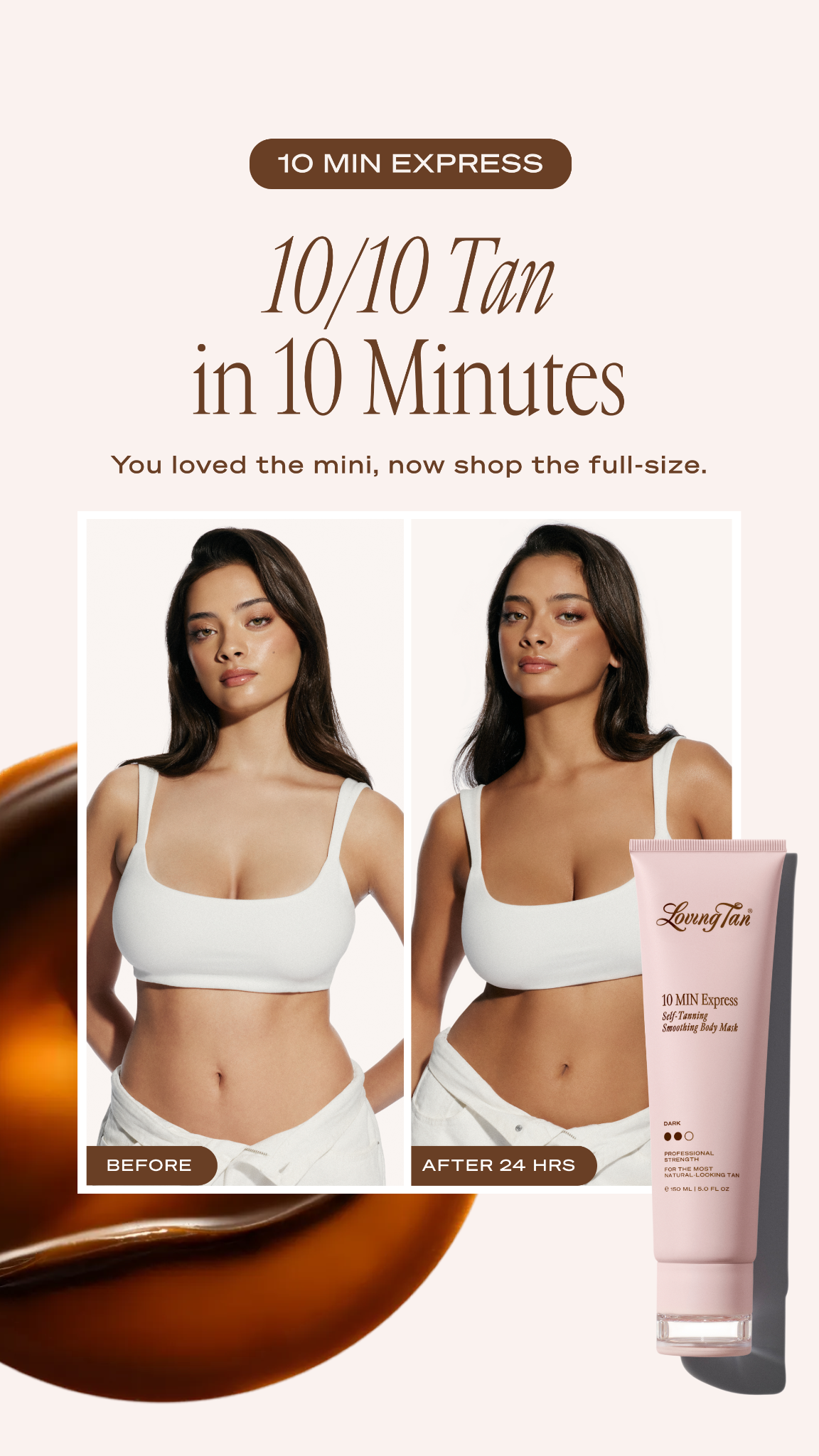 Loving Tan Facebook ad