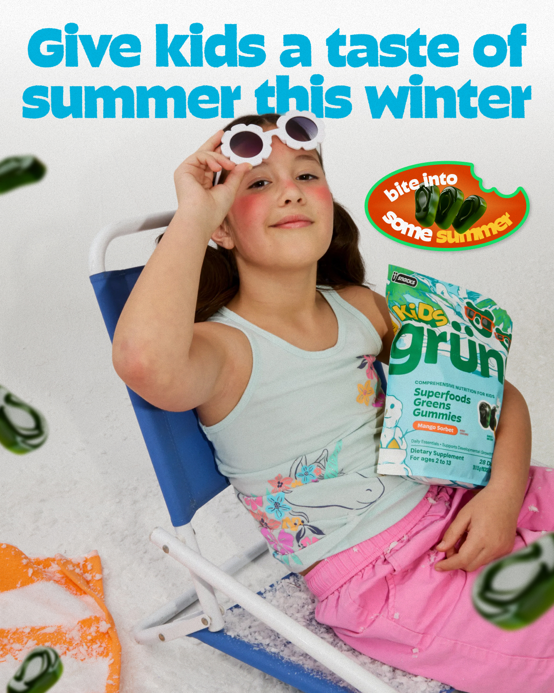 Grüns Kids Facebook ad