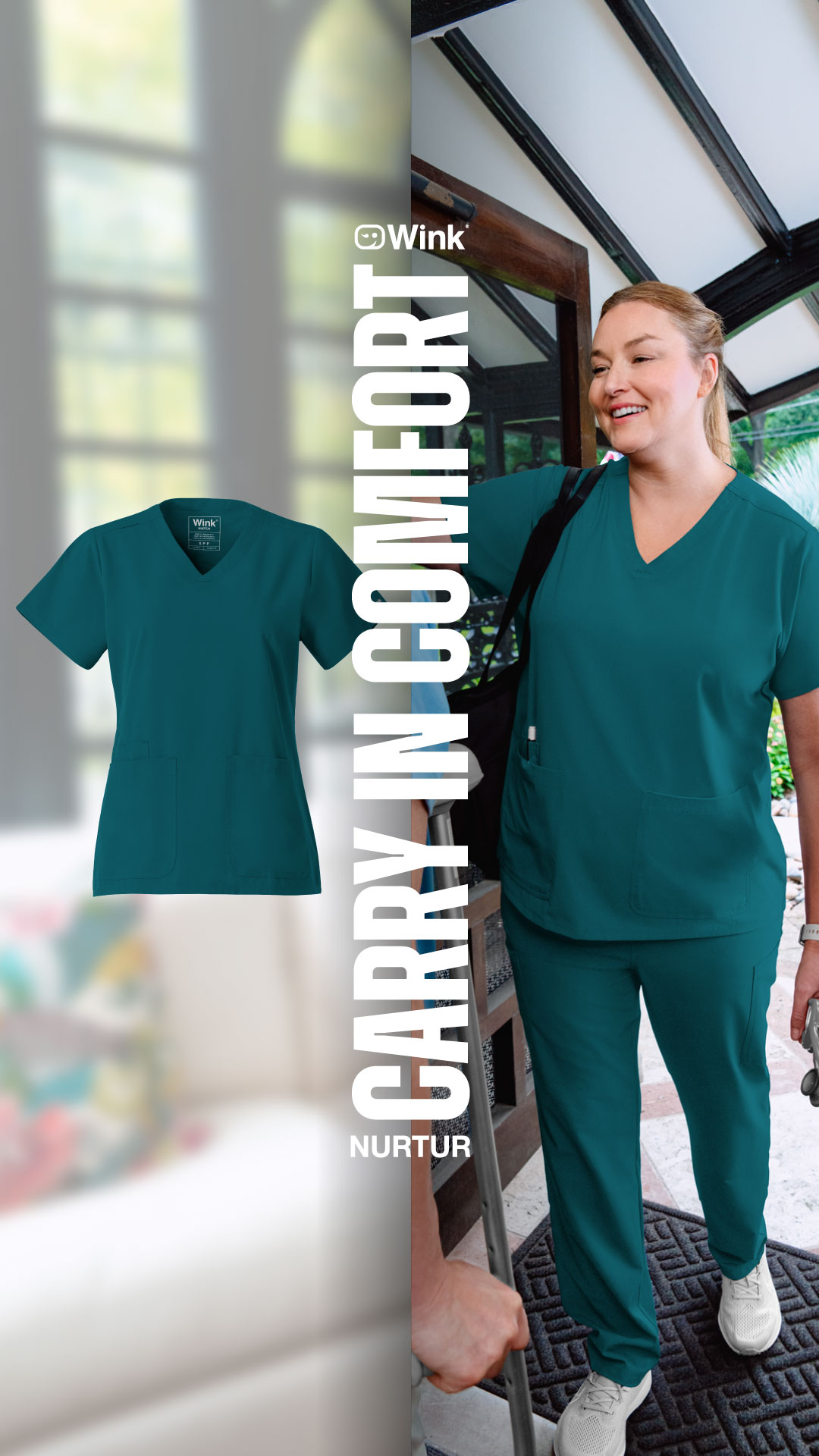 Wink Scrubs Facebook ad