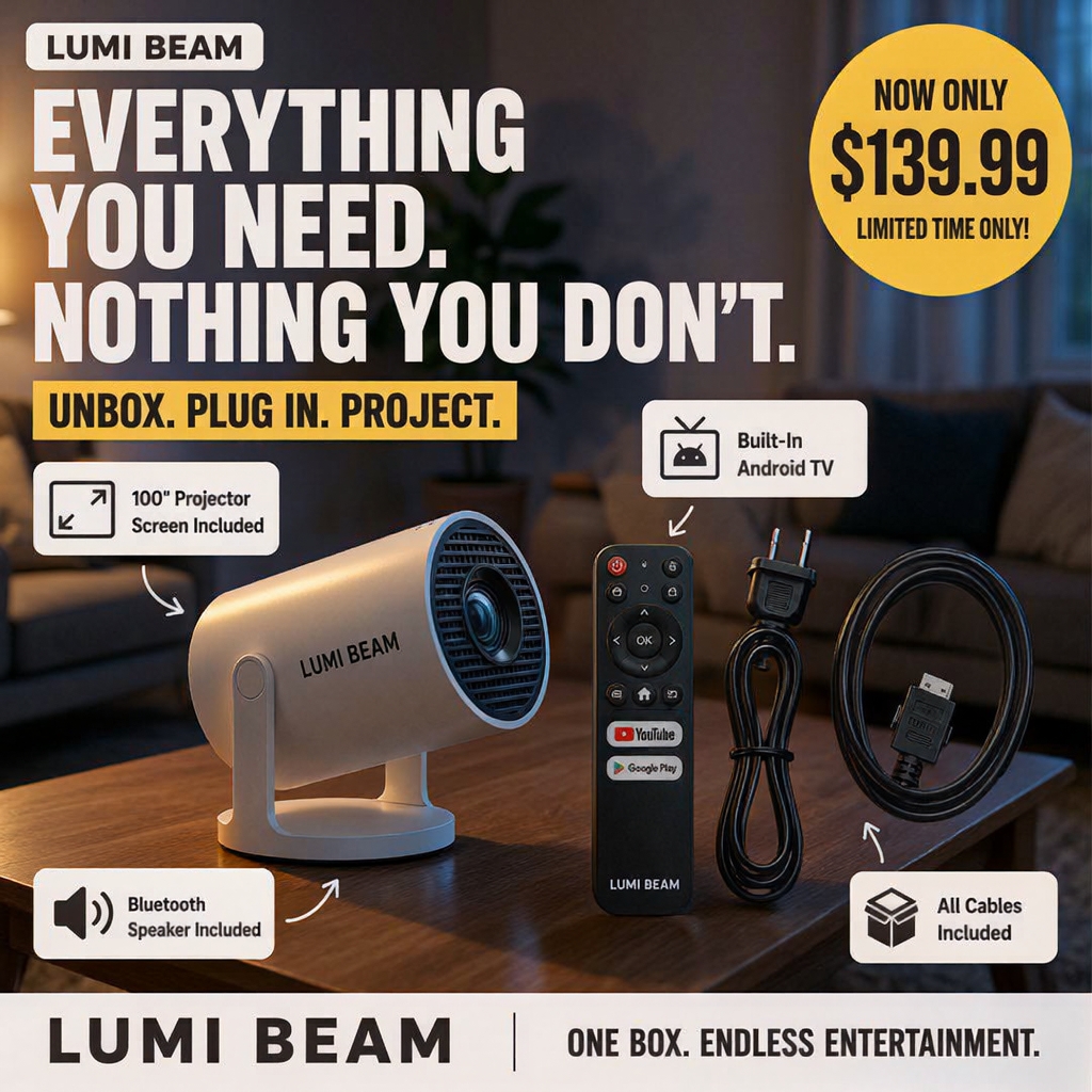Lumi Beam Facebook ad