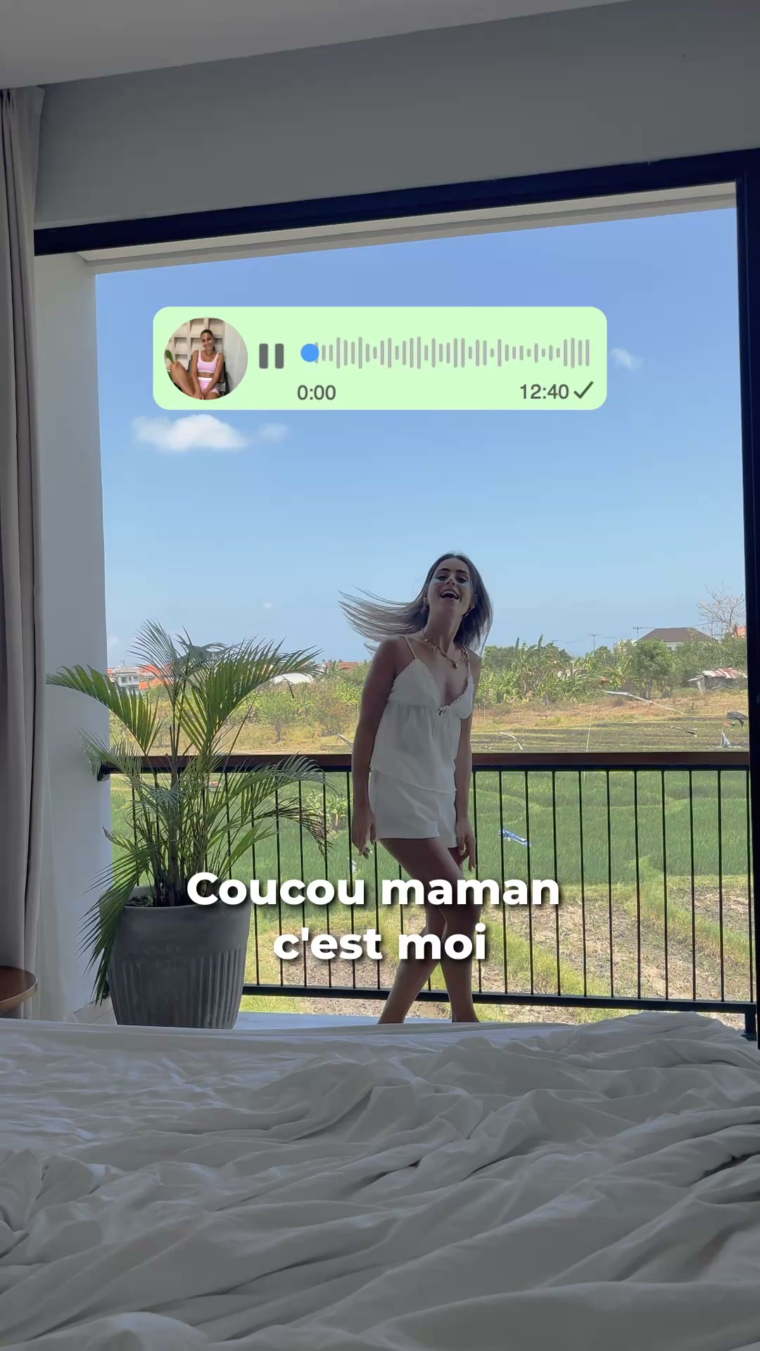 Ines ta BFF UGC Facebook ad: J'ai commencé avec des doutes