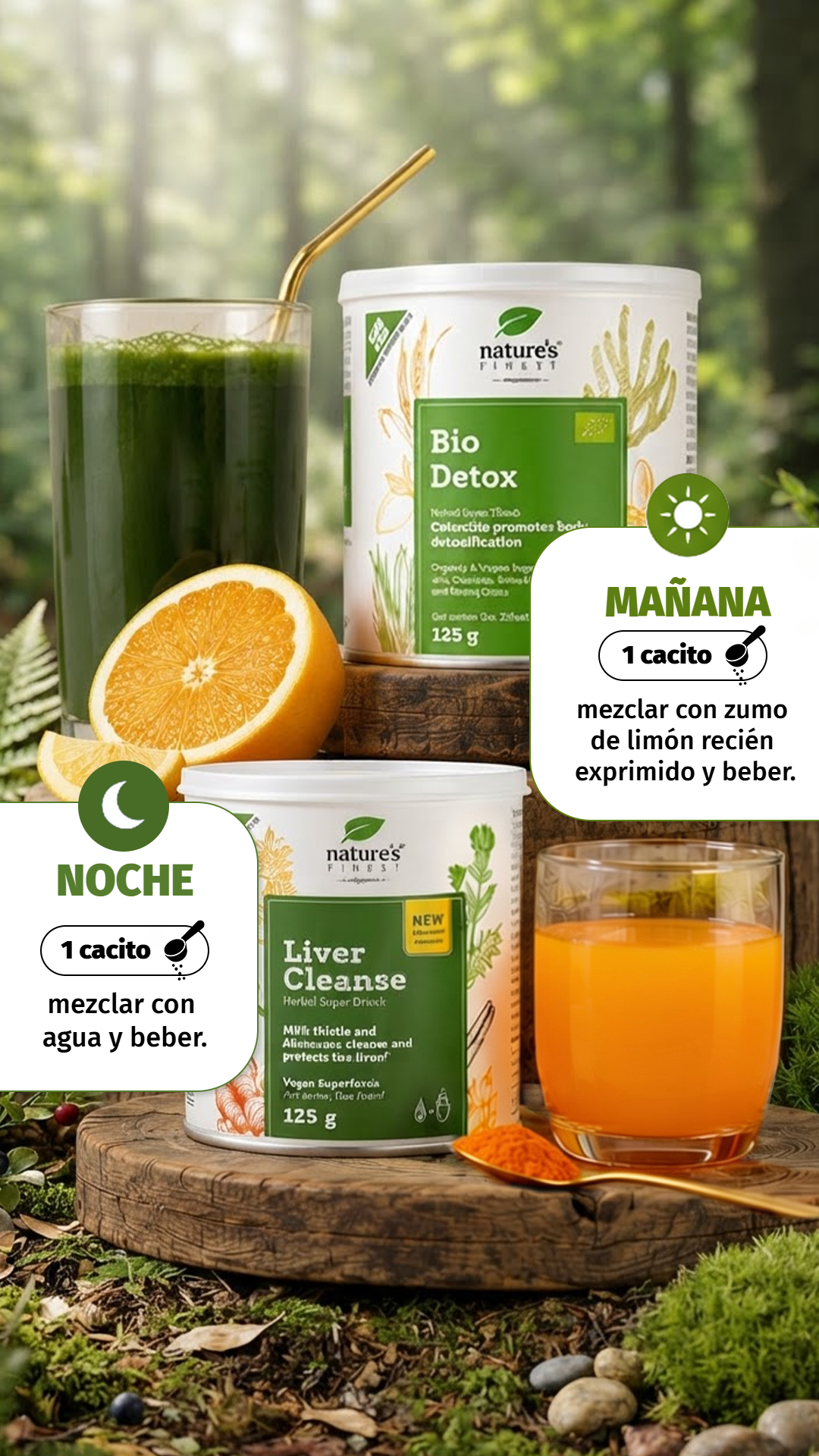 Detox Daily Vibes Facebook ad