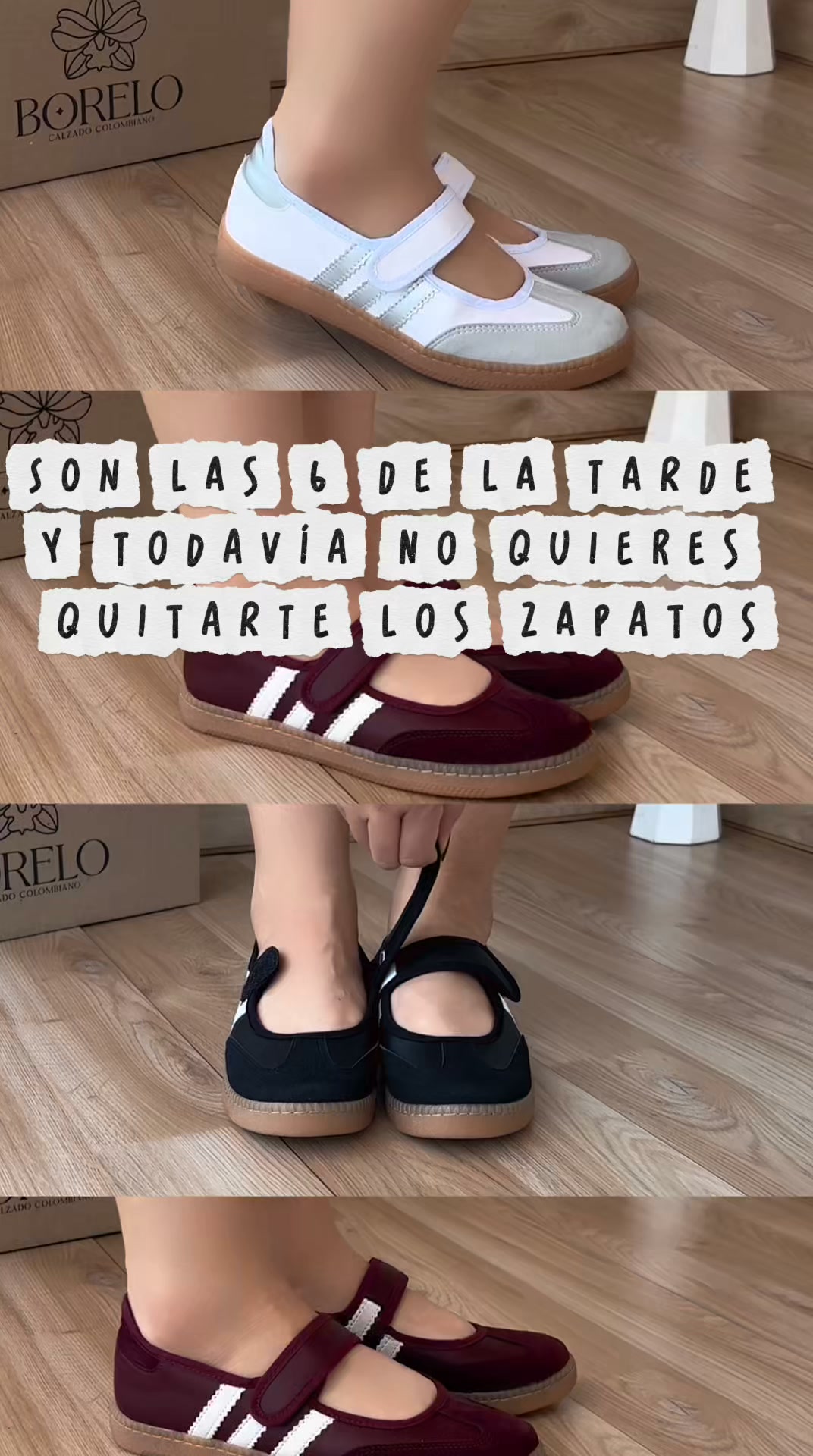 Borelo Shoes Facebook ad: Pagas al recibir