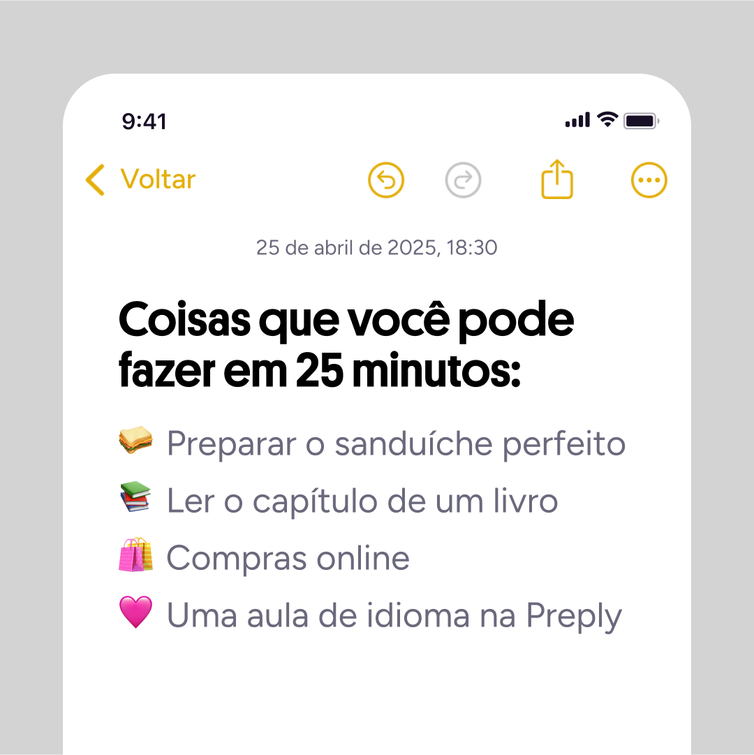 Preply Facebook ad