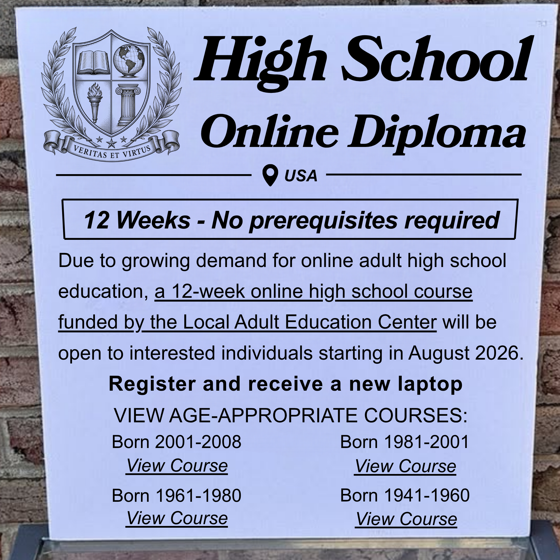 Life service Facebook ad: How to apply
