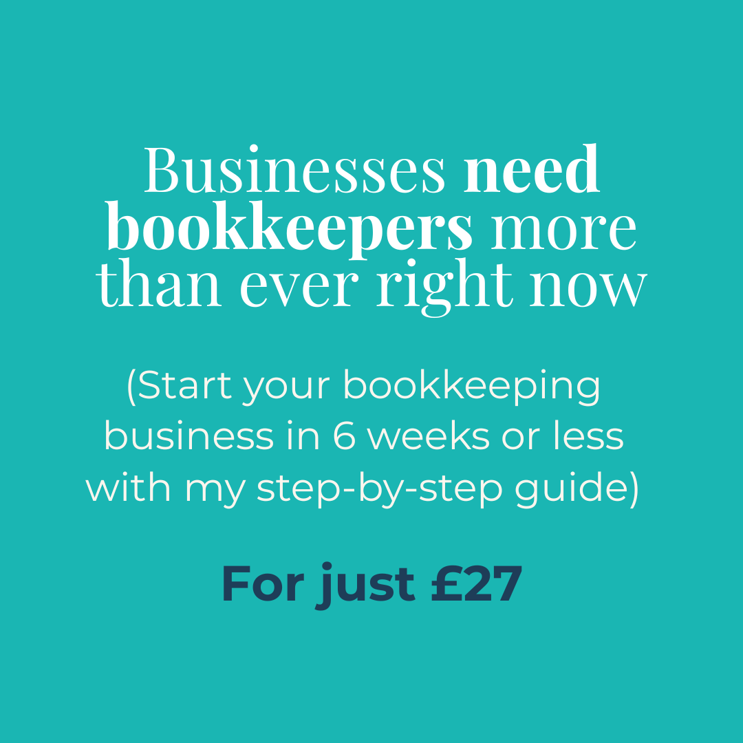 The Bookkeeping Coach UK Facebook ad