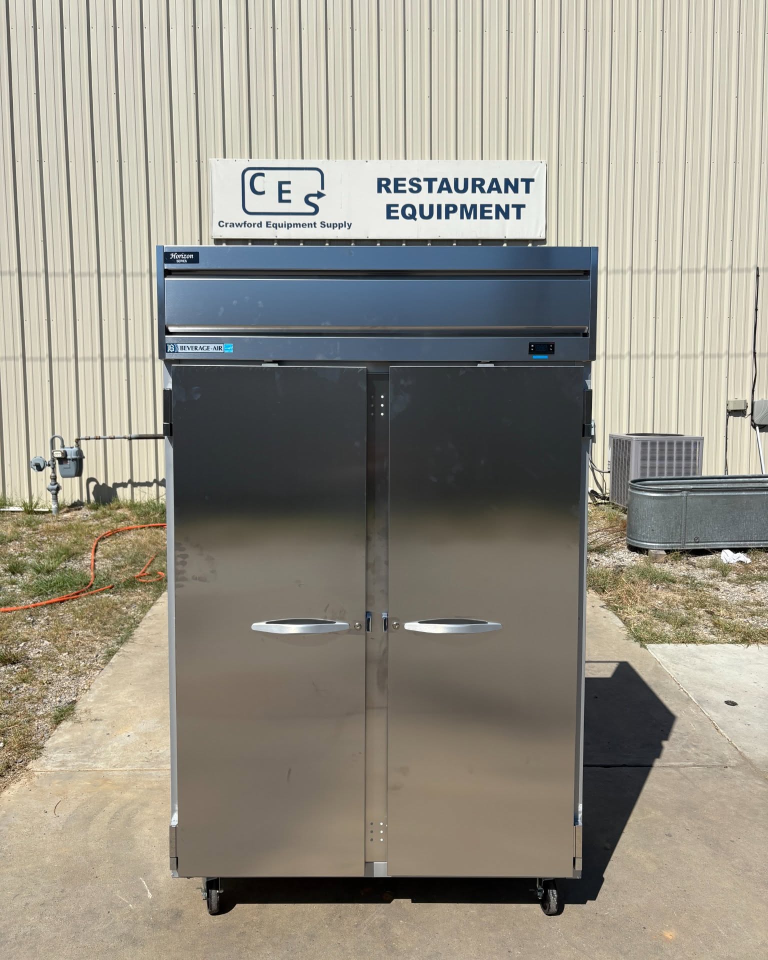 William Crawford Facebook ad: Brand New Beverage-Air 2 Door Freezer (Delivery Available!)