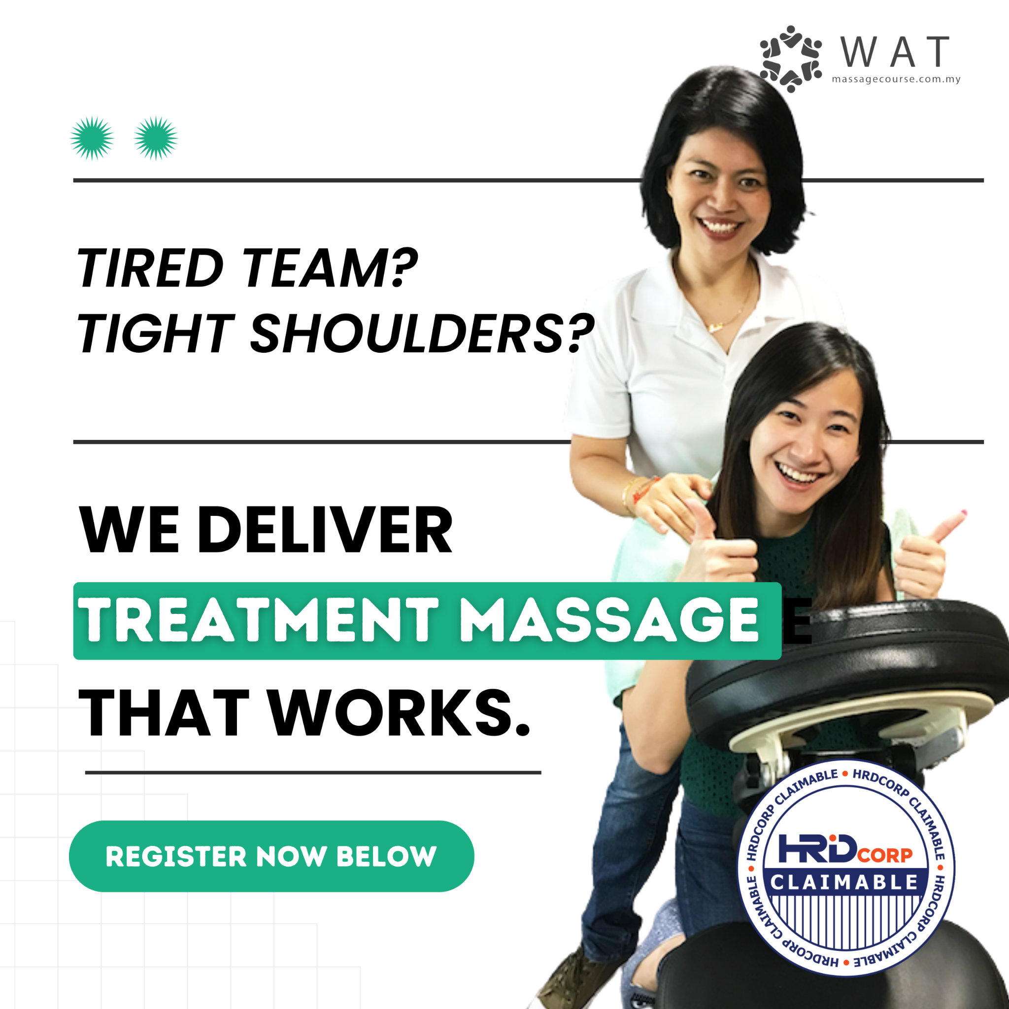Wellness Art Massage School & Corporate Wellness Facebook ad