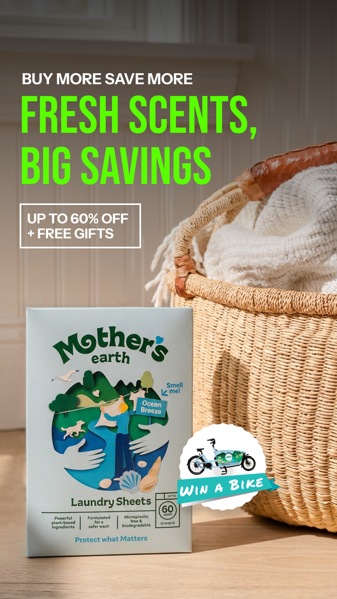 Mothers Earth Facebook ad
