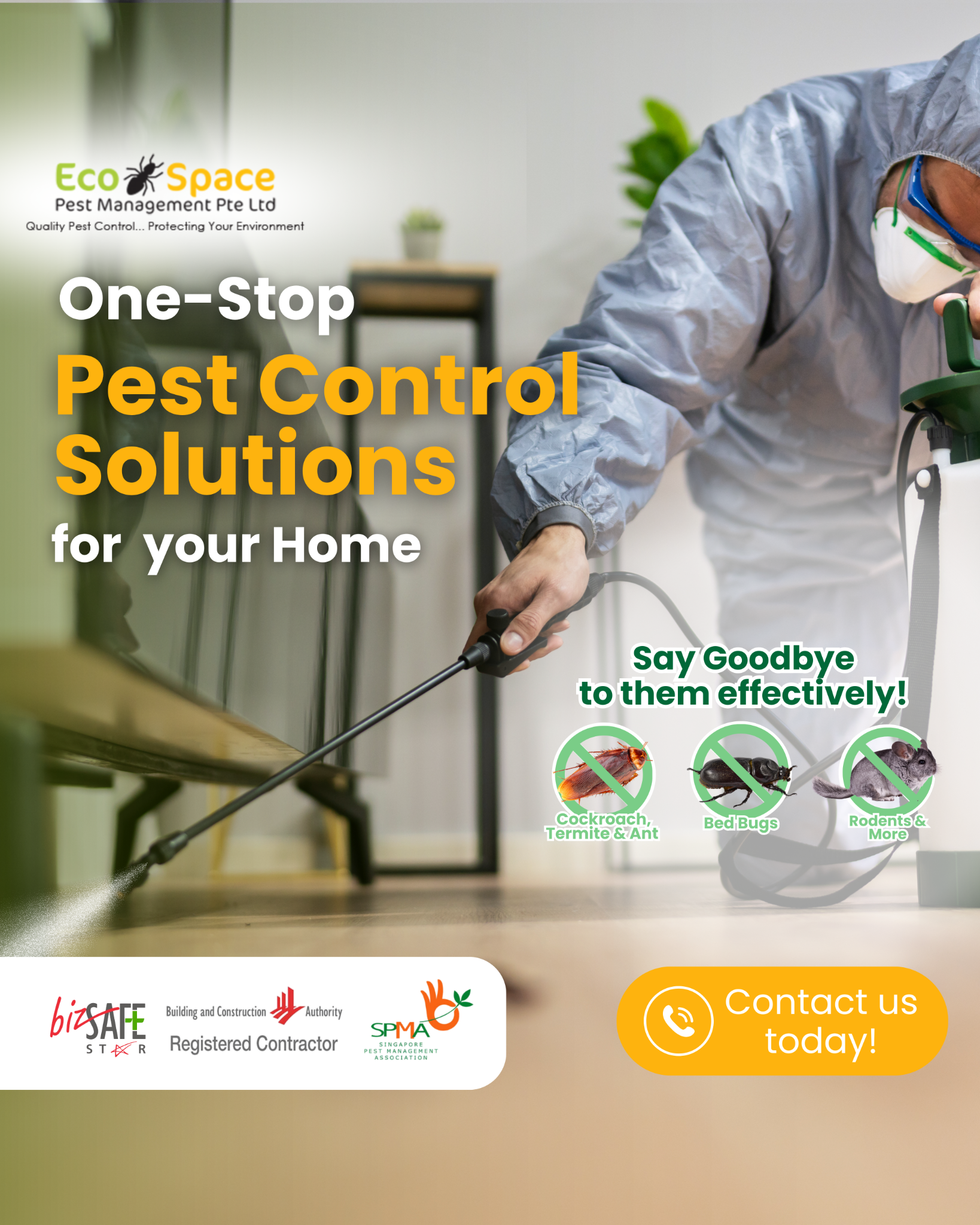 Ecospace Pest Management Pte Ltd Facebook ad