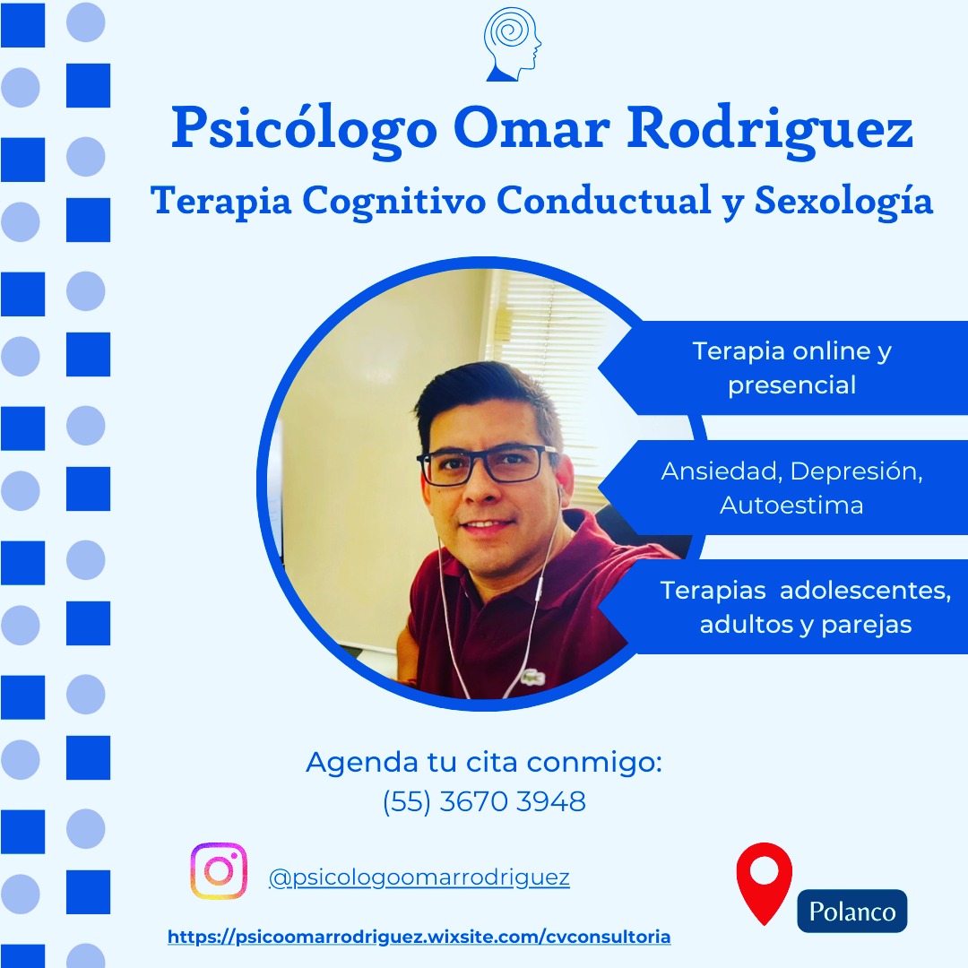 Psicólogo Omar Rodríguez Facebook ad: Hay momentos en los que todo pesa más…