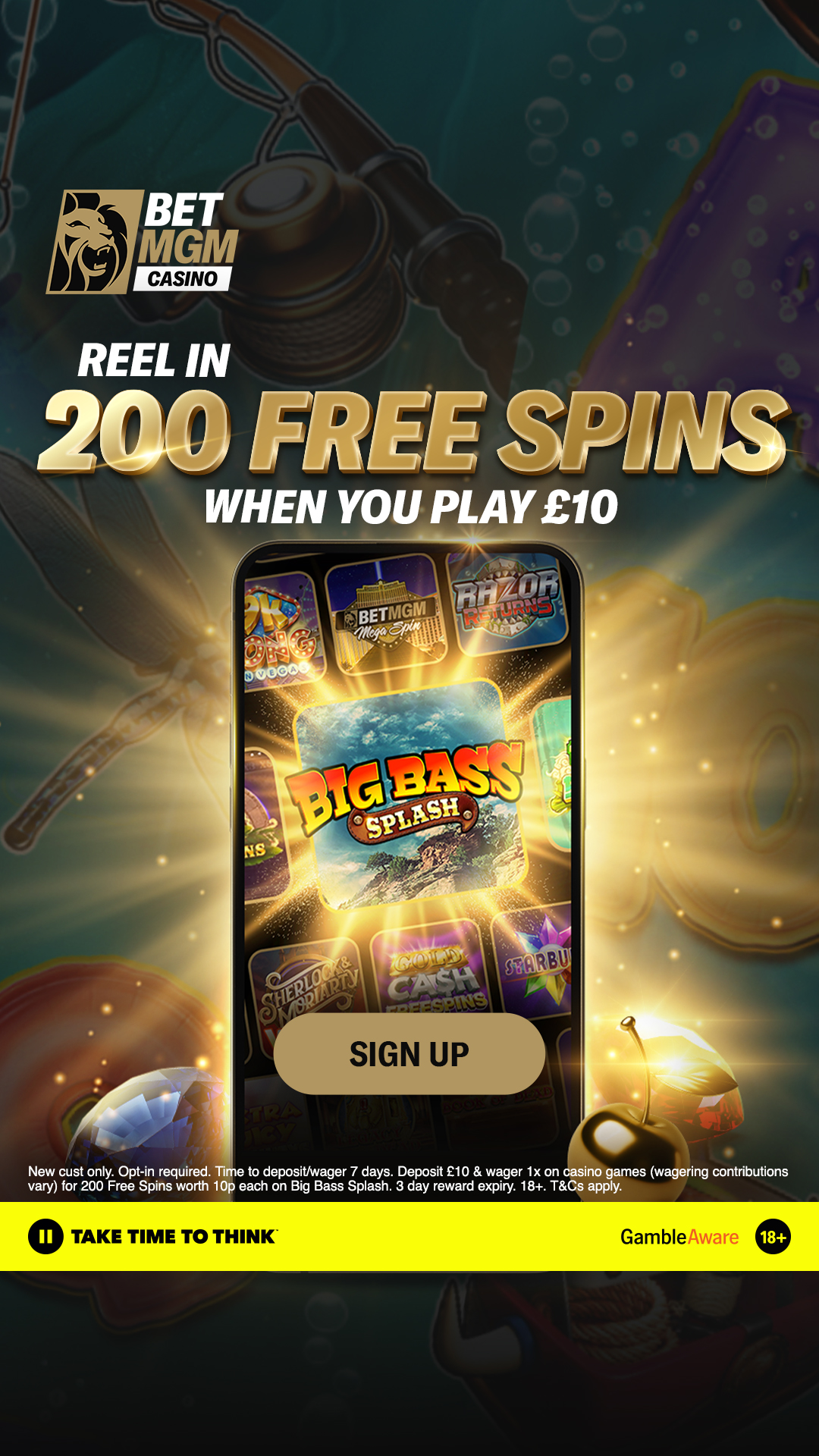 BetMGM UK Facebook ad
