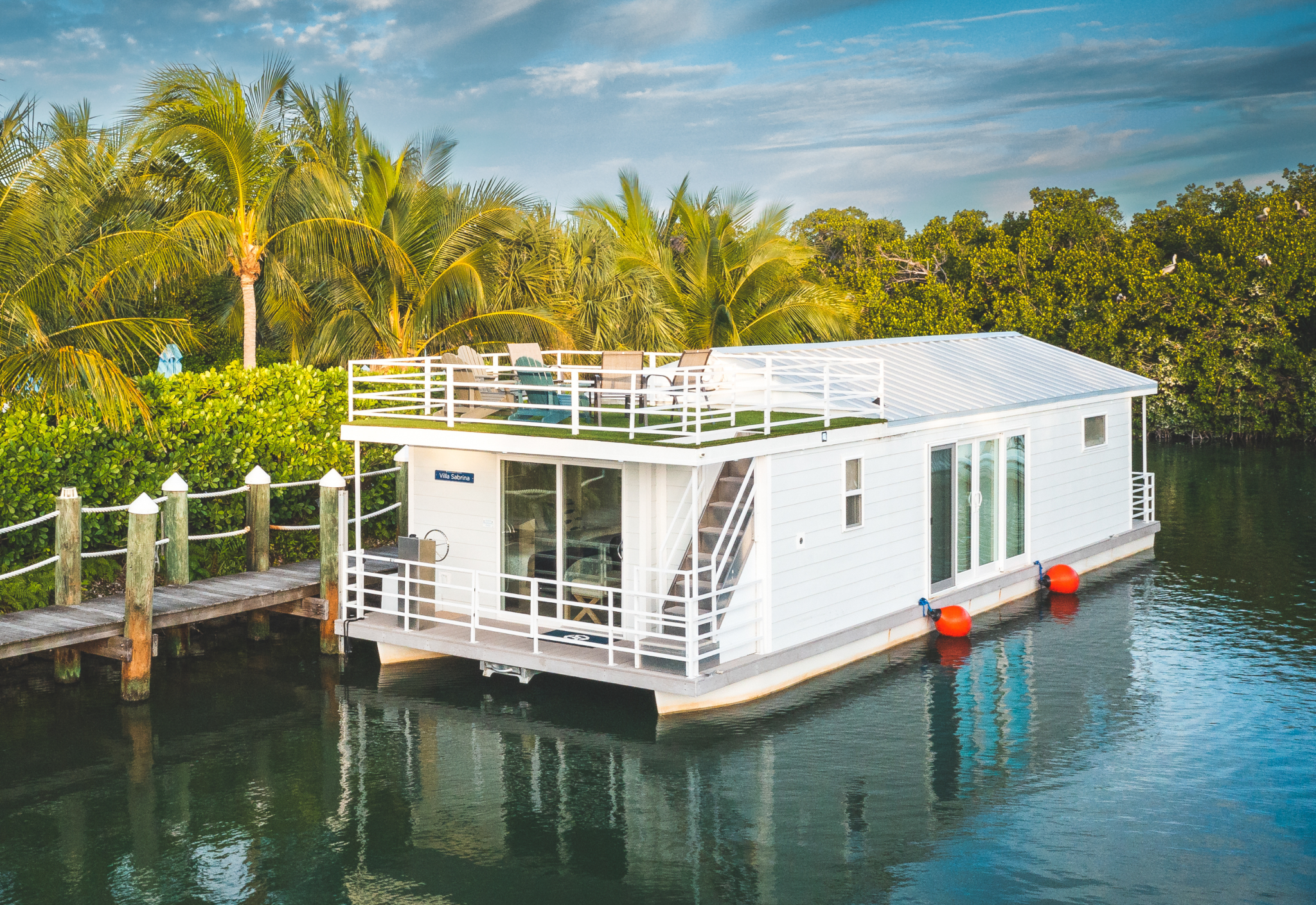 Safe Harbor Angler House Facebook ad: Discover paradise in the Florida Keys.