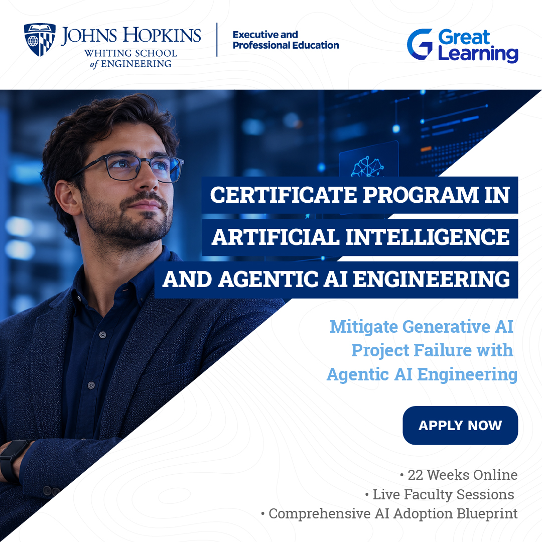 Great Learning Global Facebook ad from Aug 19, 2026