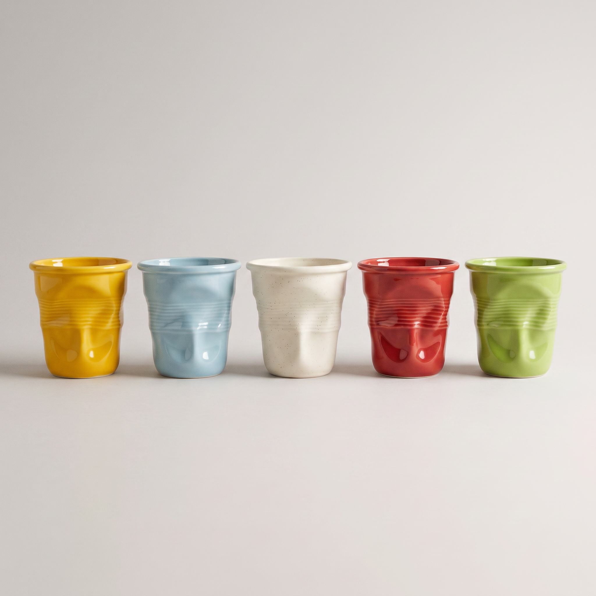 LoveÉcru Ceramics Facebook ad: One Design. Five Personalities.