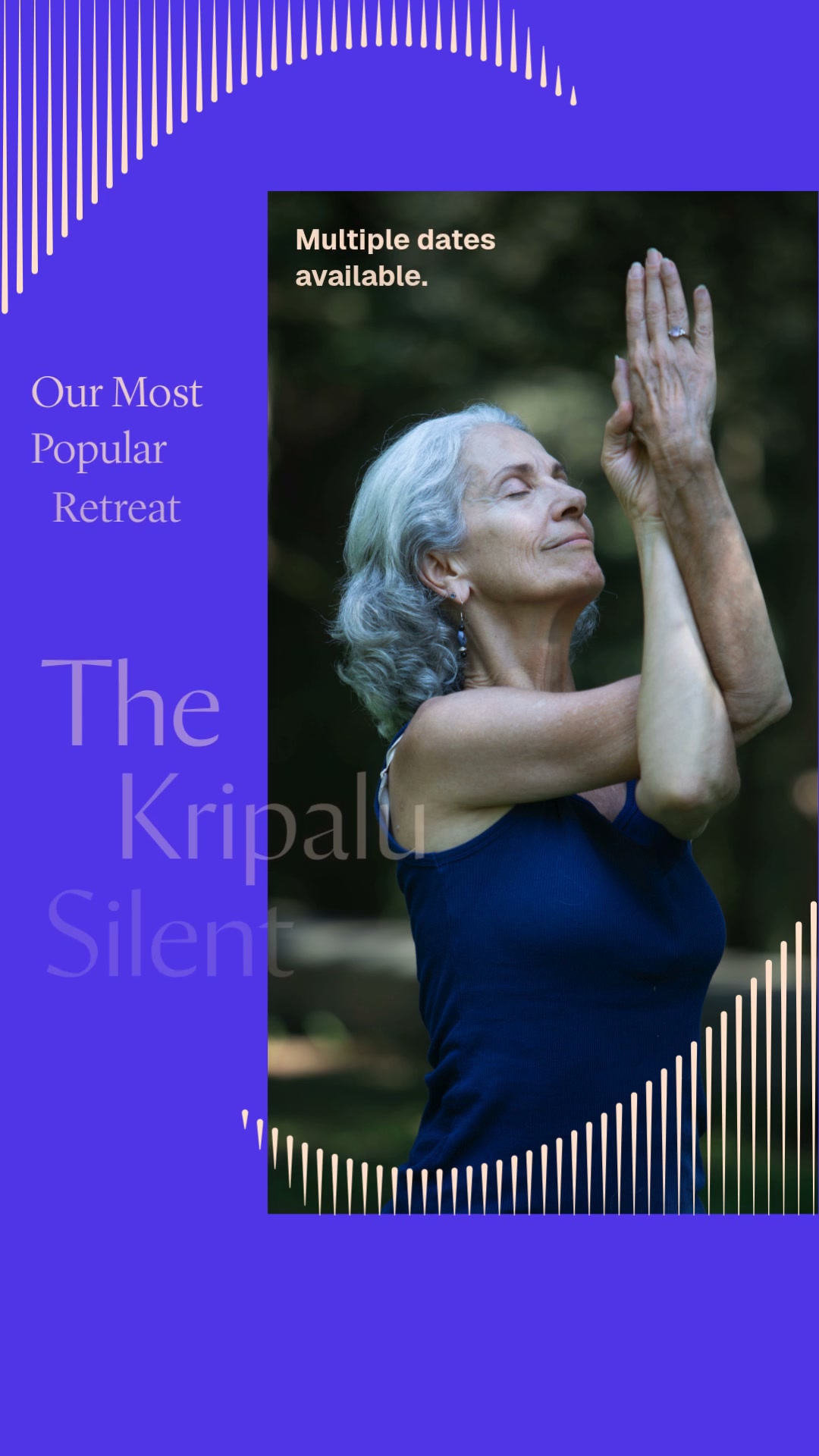 Kripalu Center for Yoga & Health Facebook ad: Reconnect With Yourself