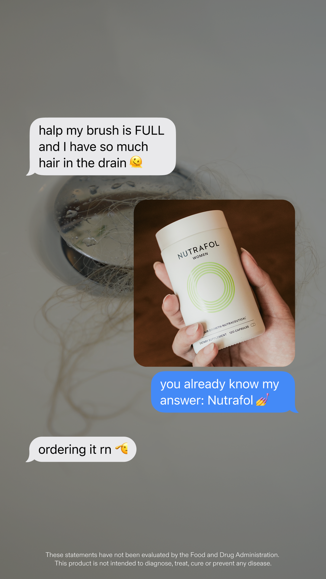 Nutrafol Facebook ad
