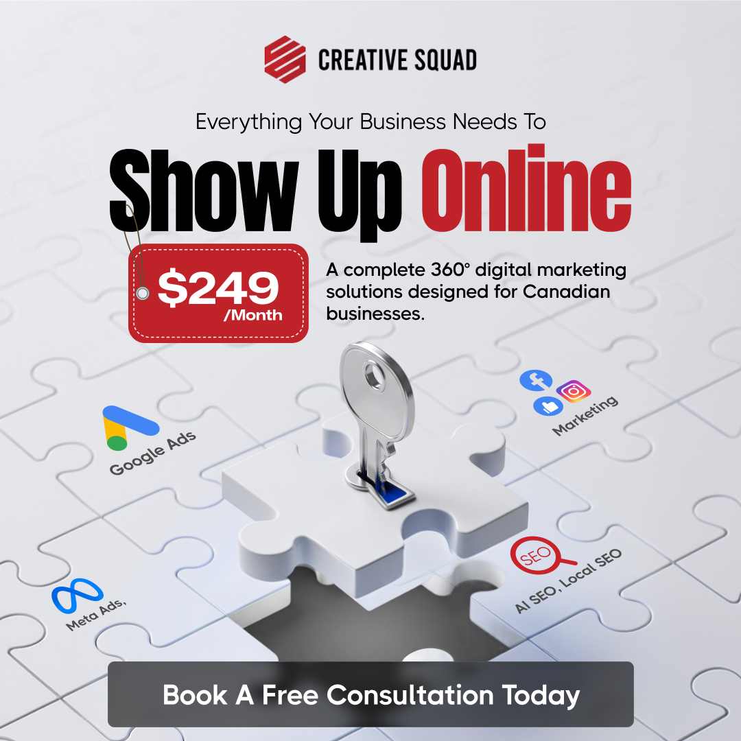 Creative Squad Facebook ad