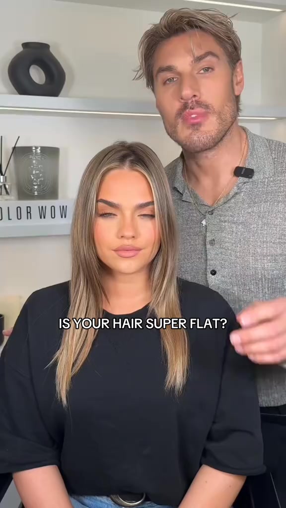 Color Wow Facebook ad: BIG hair starts here --->
