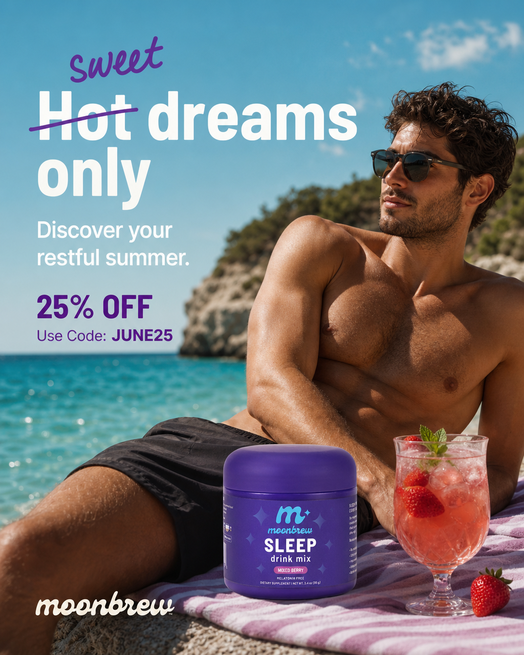 MoonBrew Facebook ad