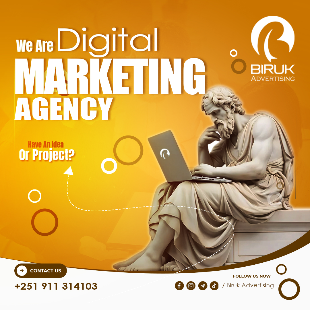 Biruk Advertising Facebook ad: በዲጂታል ማርኬቲንግ ምርት እና አገልግሎትዎን በአጭር ጊዜ ለብዙዎች…