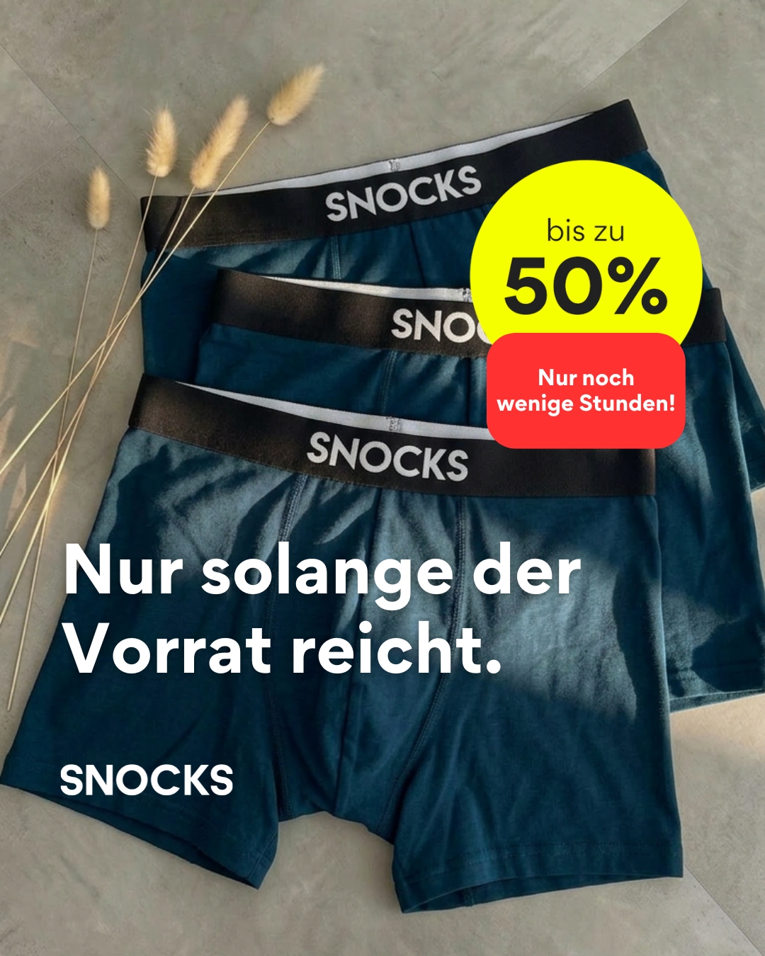 Snocks Facebook ad