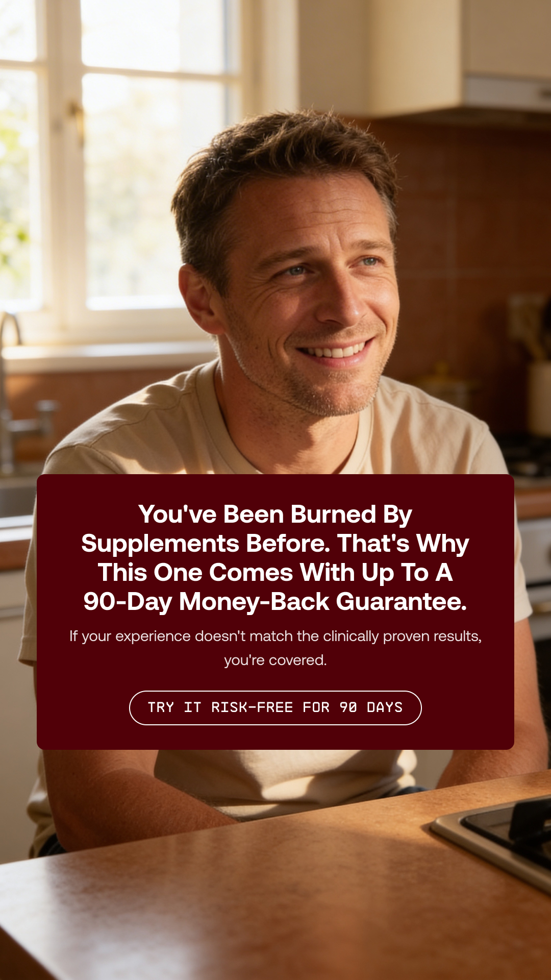 IM8 Facebook ad: Built For People Like You.