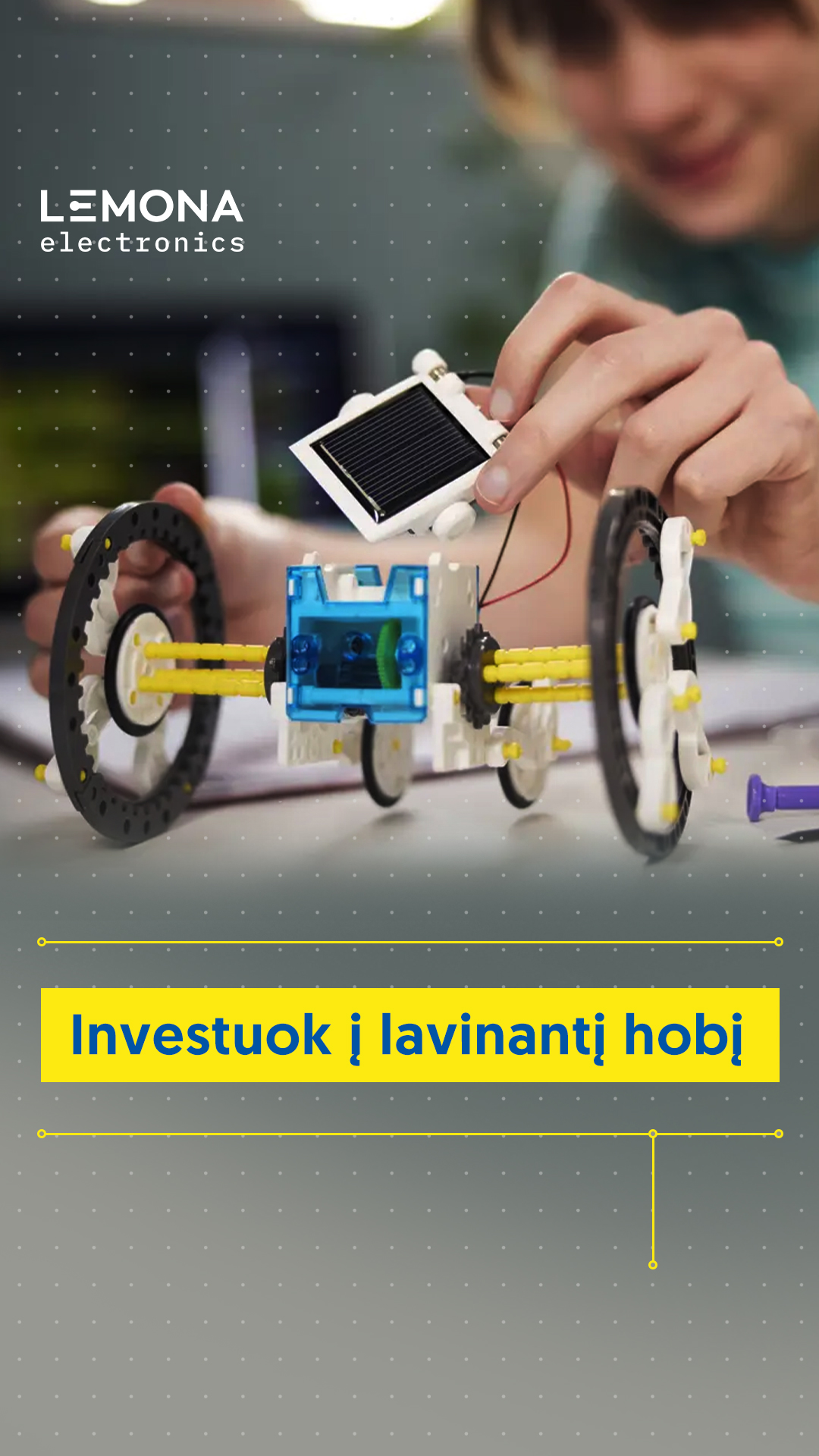 LEMONA electronics Facebook ad