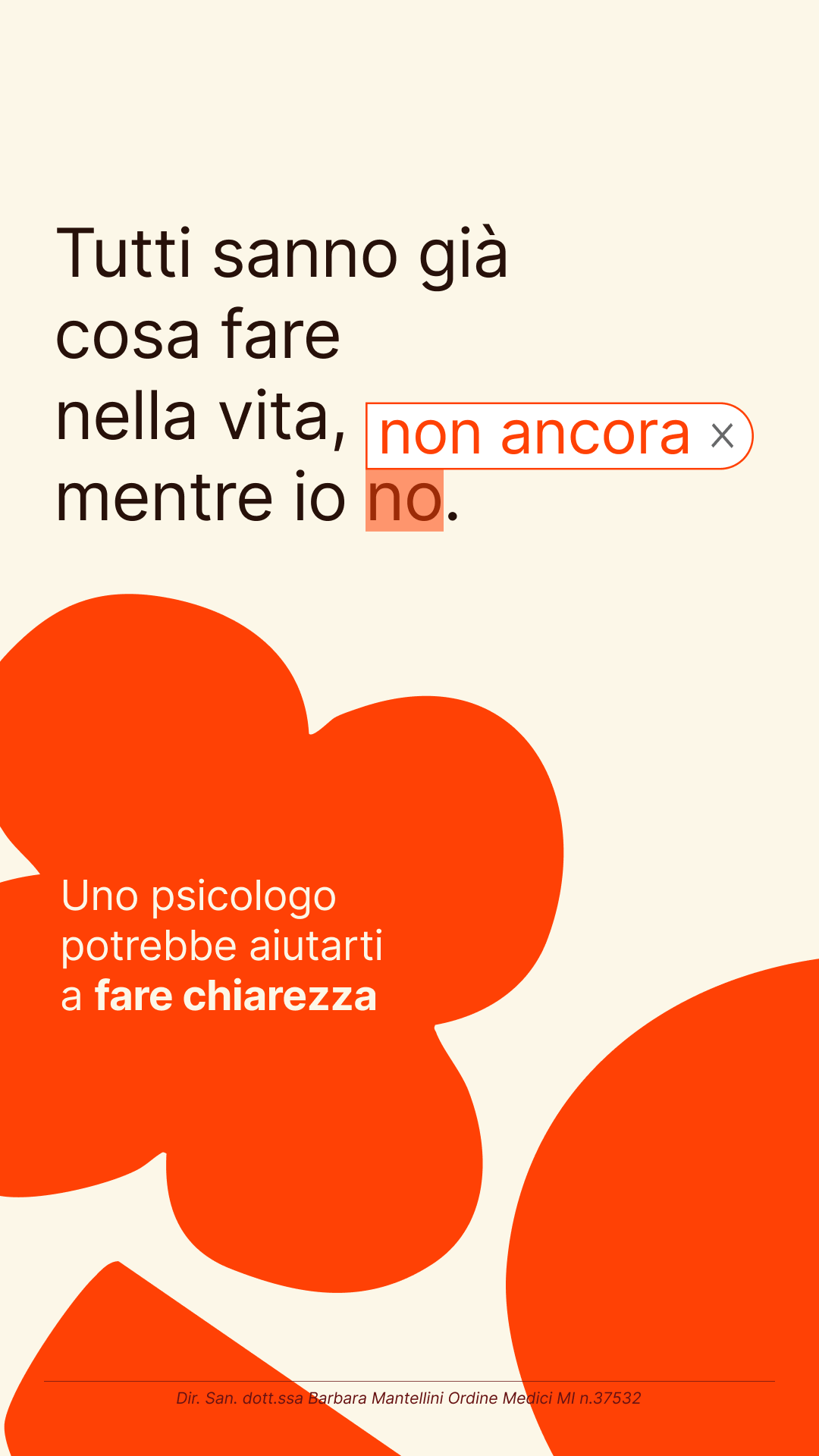 Unobravo Facebook ad