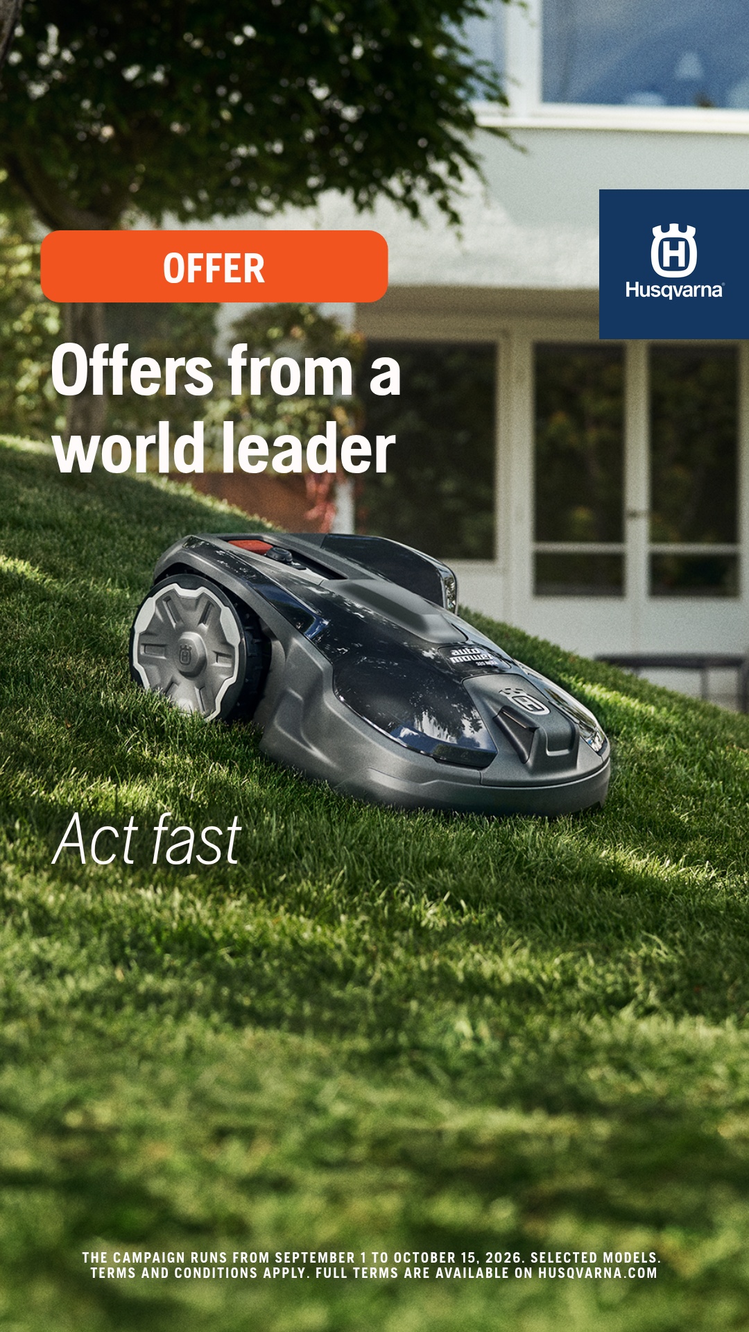 Husqvarna Facebook ad