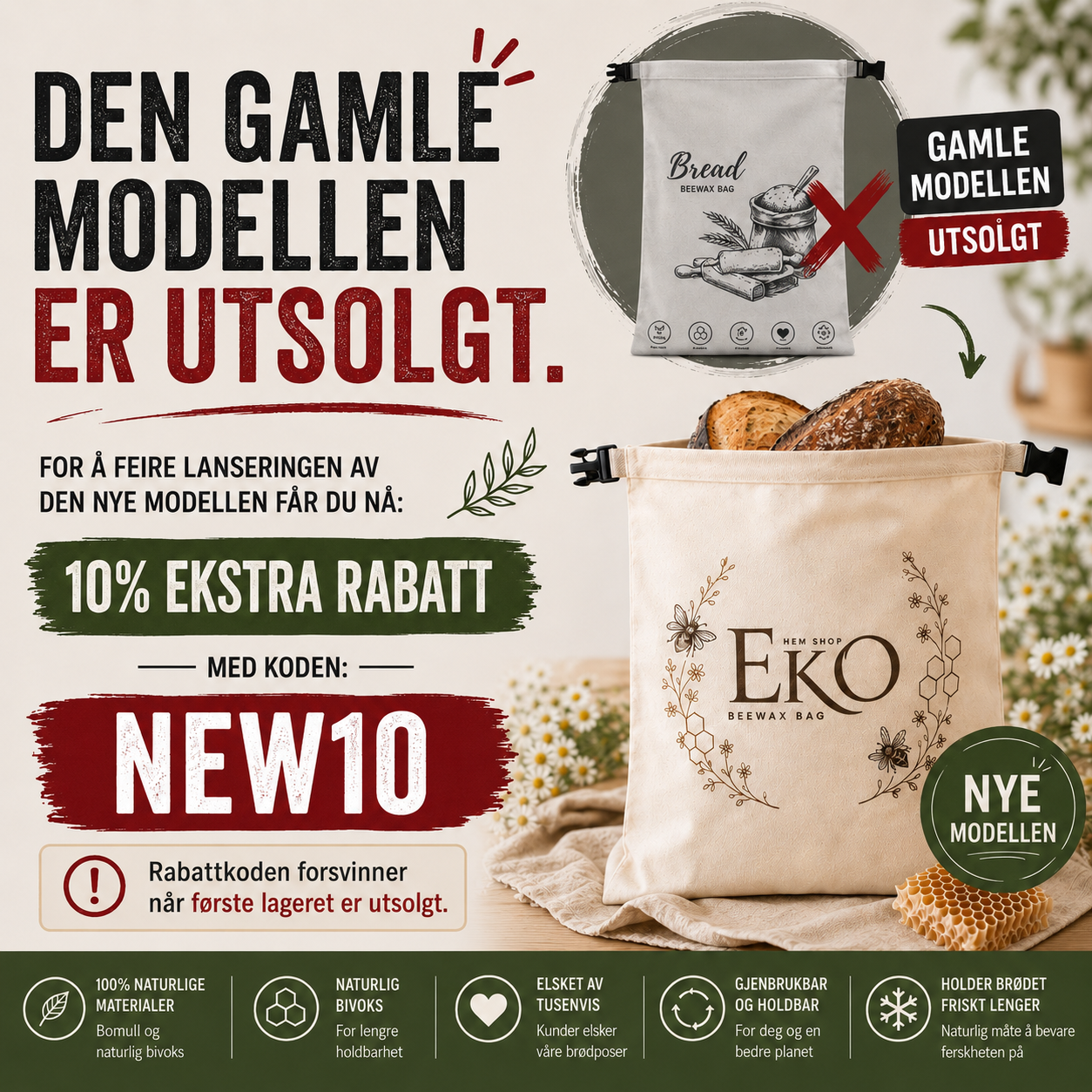 Ekohemshop Facebook ad