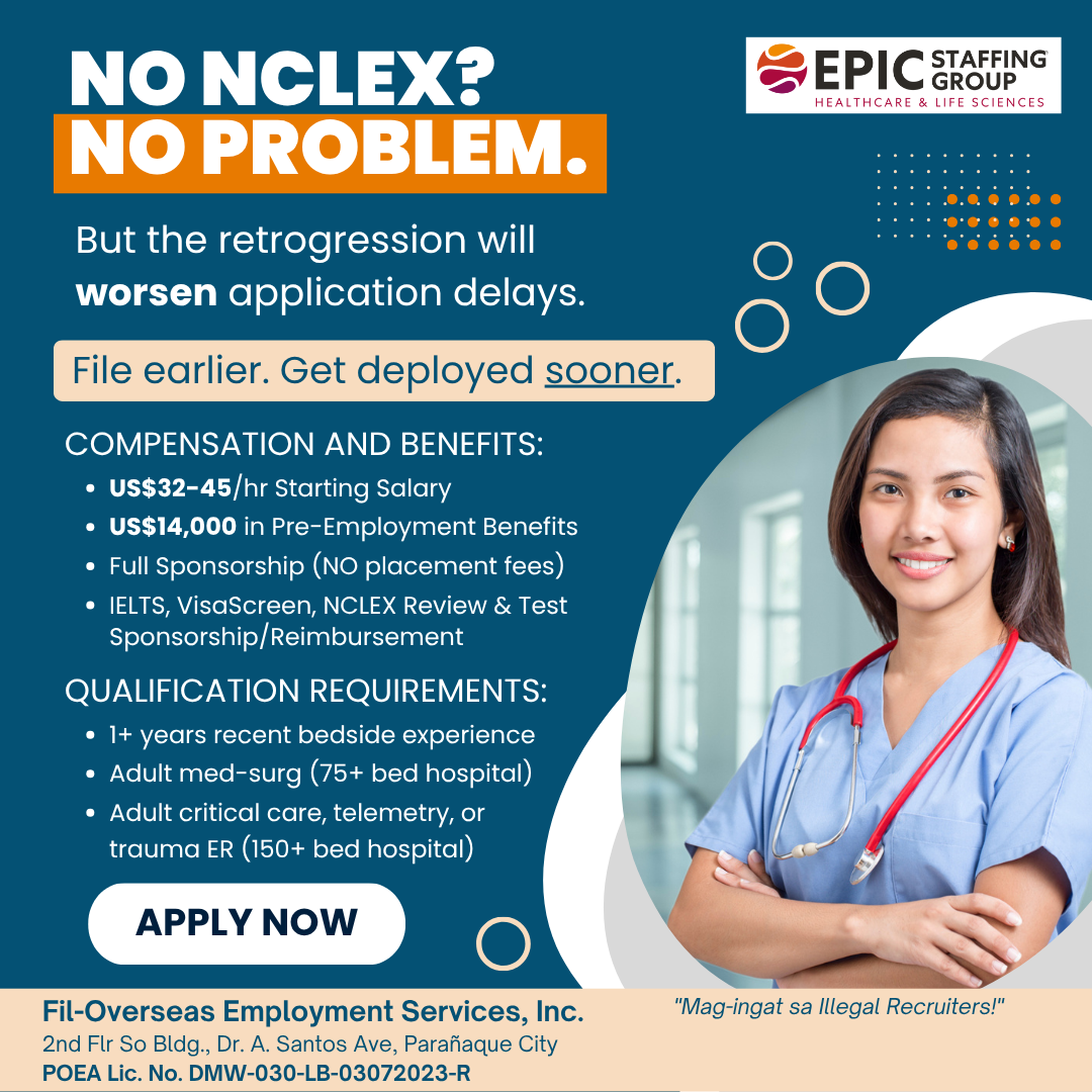 Fil-Overseas Employment Services, Inc. Facebook ad