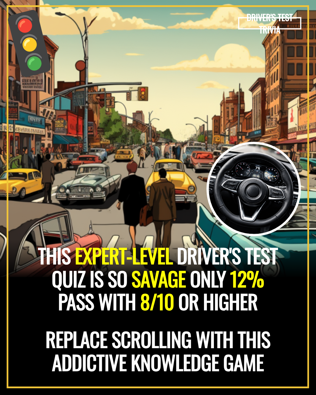QuizGriz Cars Facebook ad