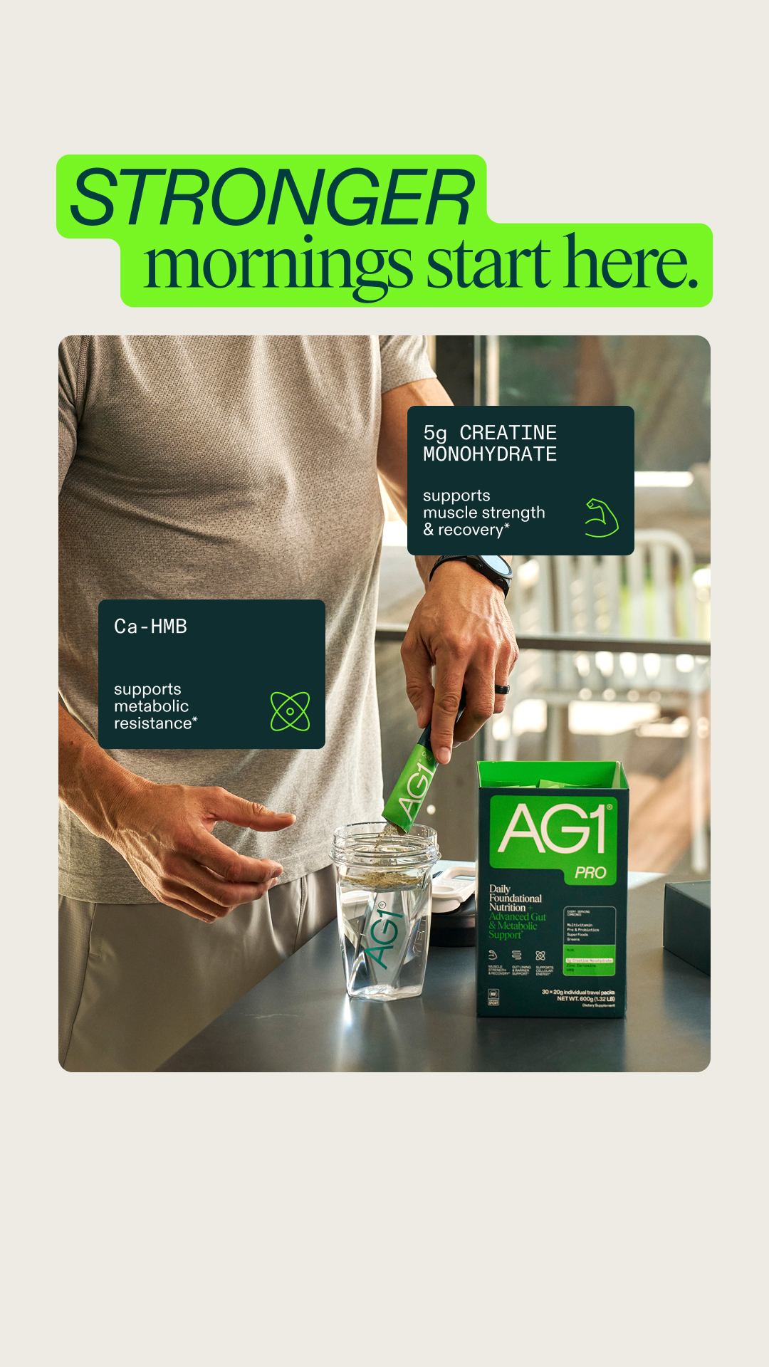 AG1 by Athletic Greens Facebook ad