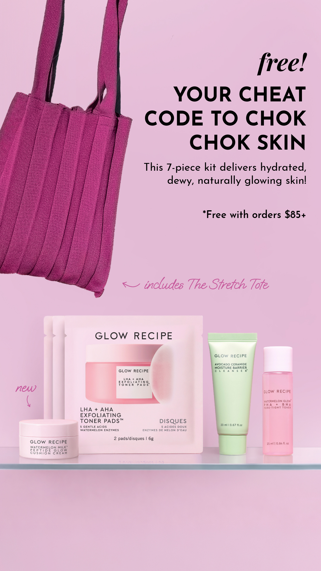 Glow Recipe Facebook ad