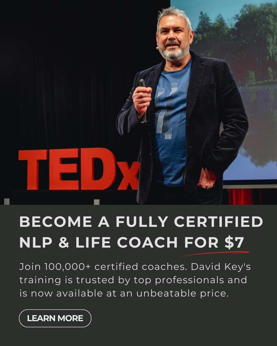 David Key - Award Winning Coach Facebook ad