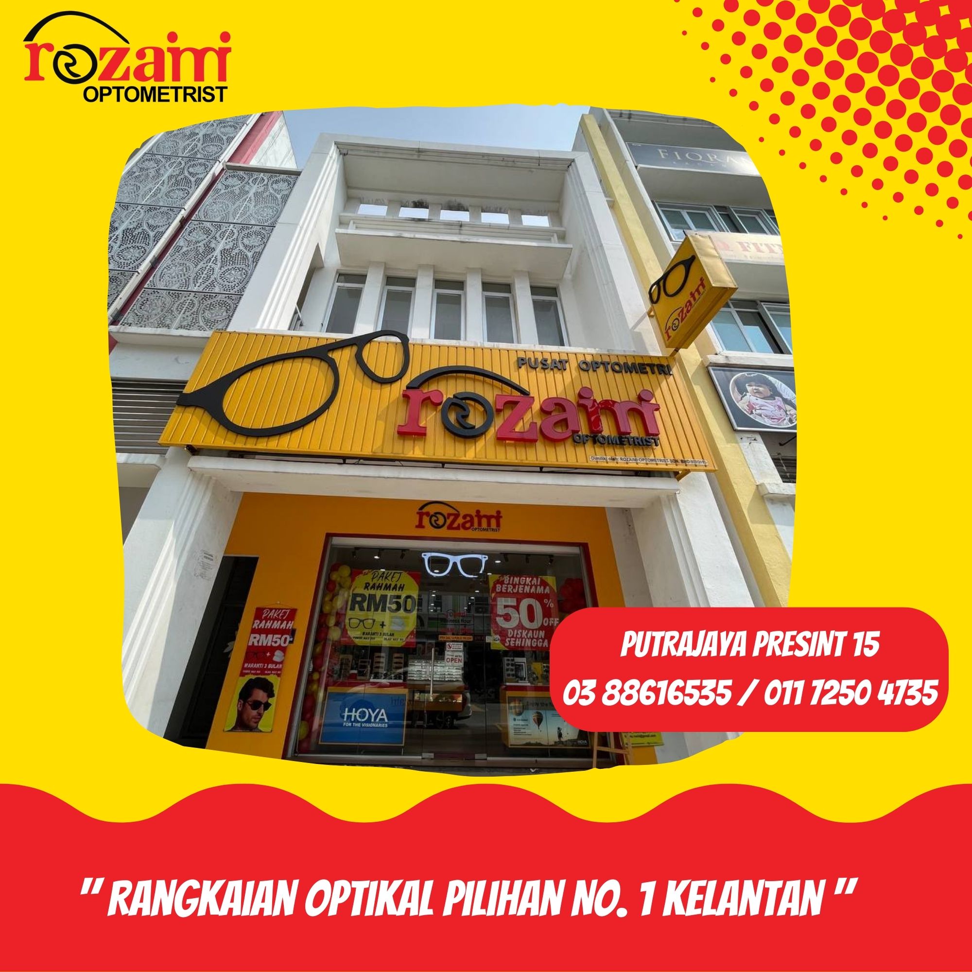 Rozaimi Optometrist Facebook ad