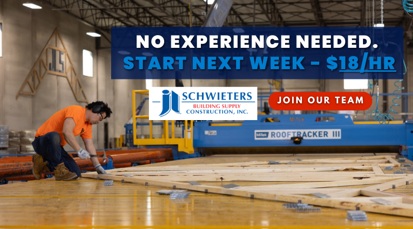 JL Schwieters Building Supply & Construction Inc. Facebook ad