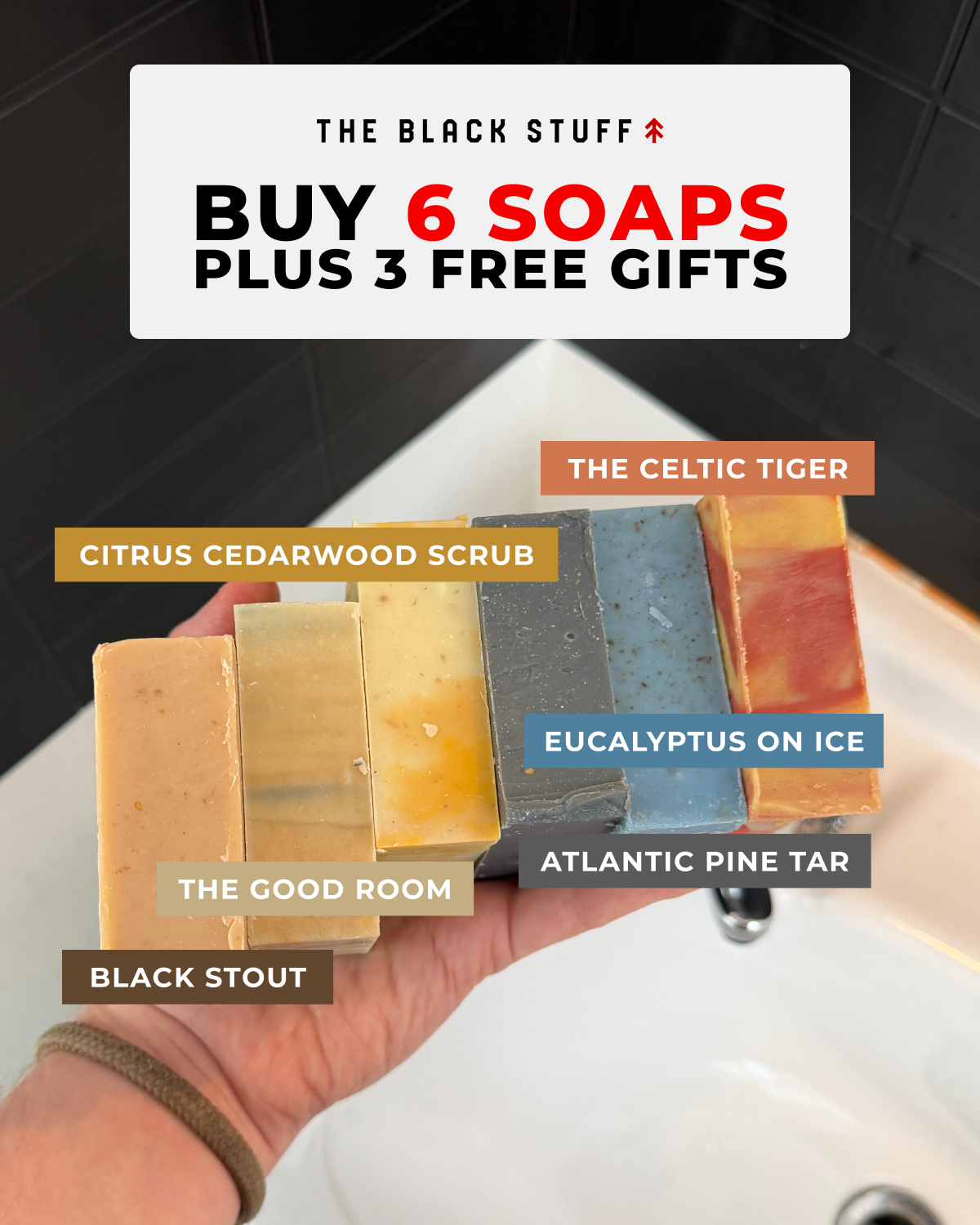 The Black Stuff Facebook ad