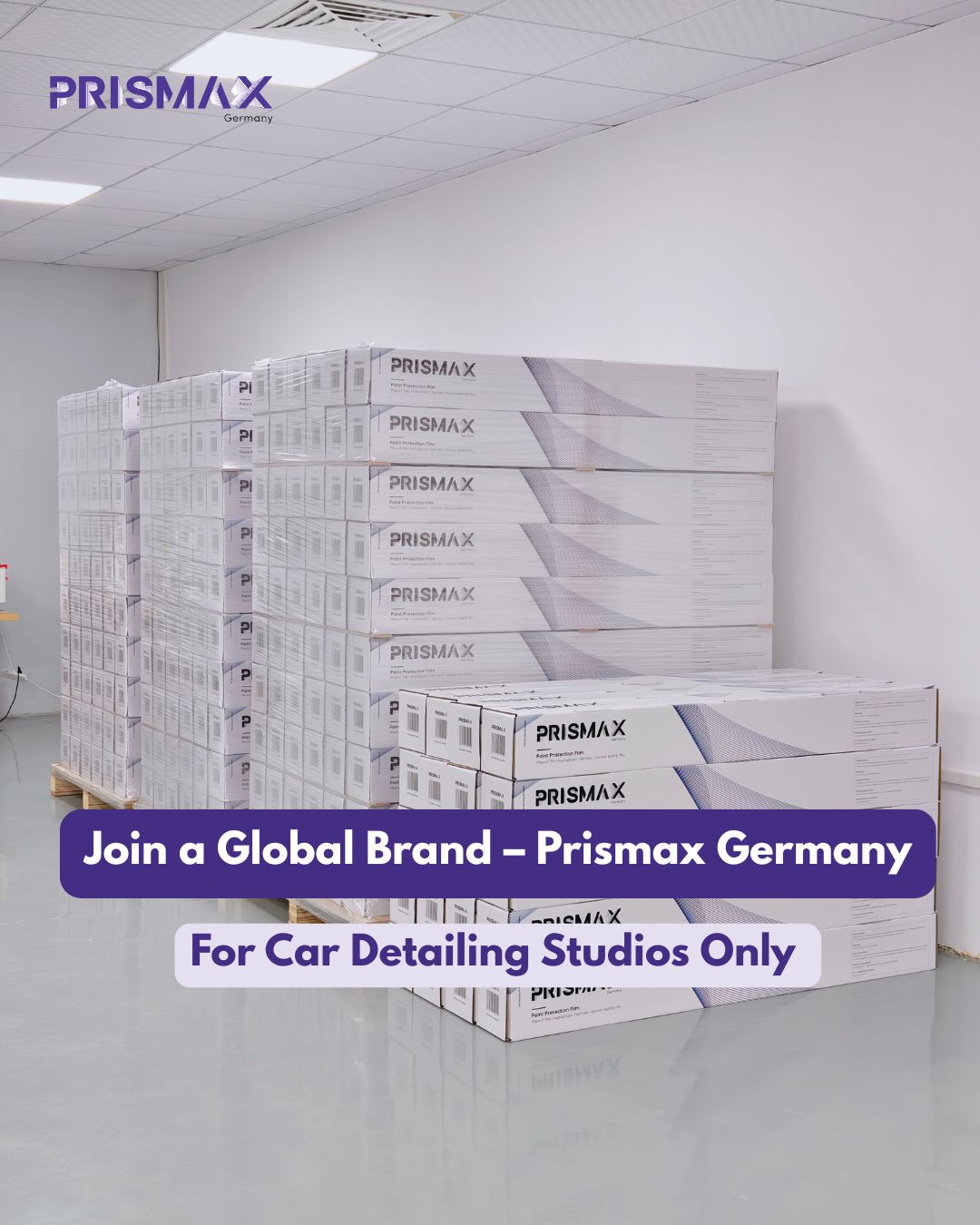 prismax.eu Facebook ad: We’re selecting top detailing studios to become authorised…