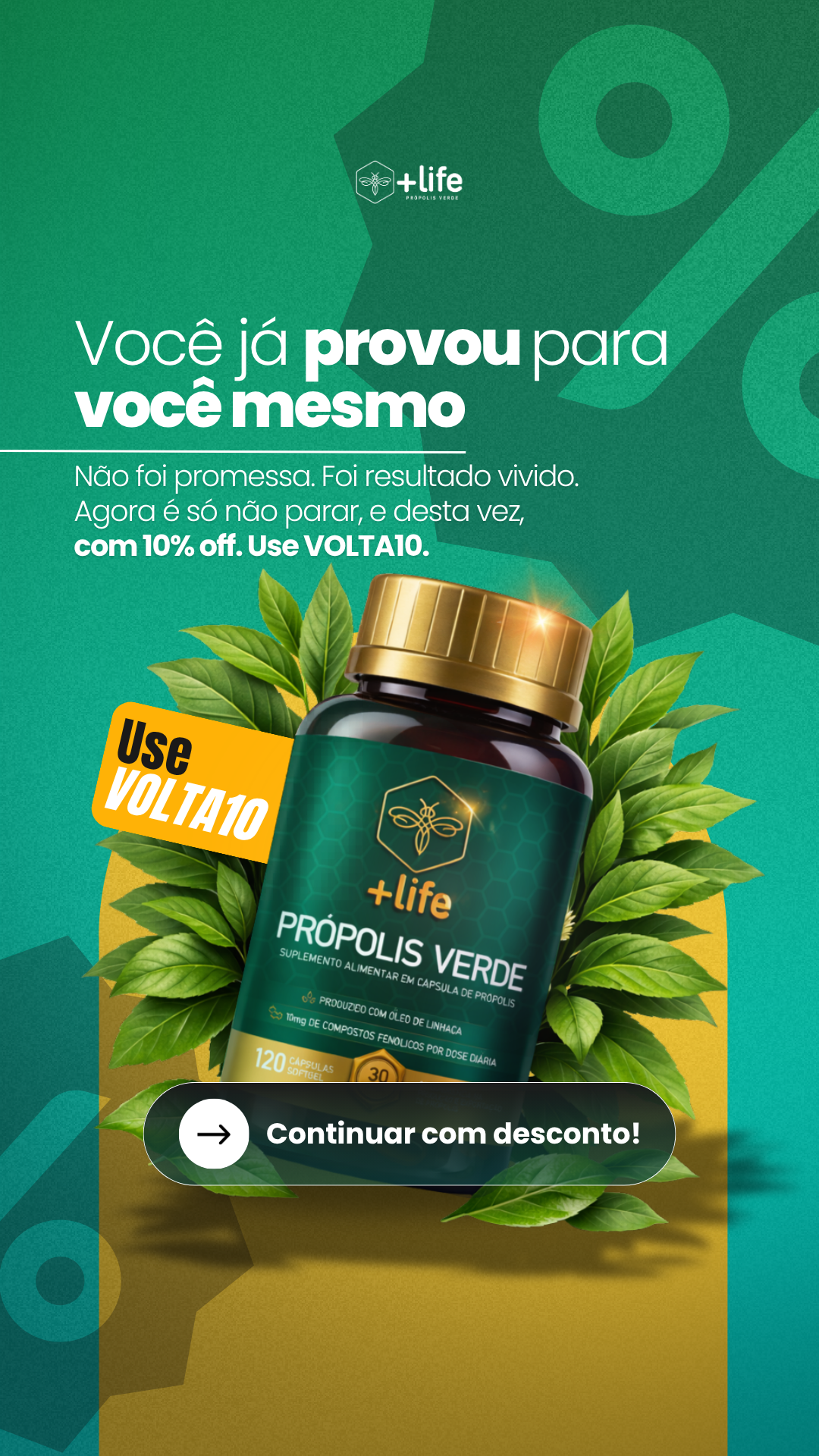 Mais Life - Suplementos Saudáveis Facebook ad