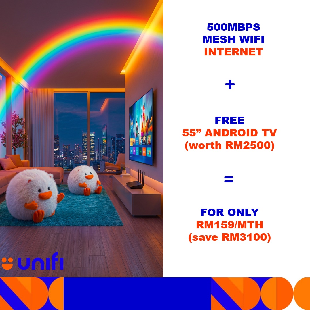 UniFi Promotion Facebook ad: UniFi FREE TV Promotion is Back!