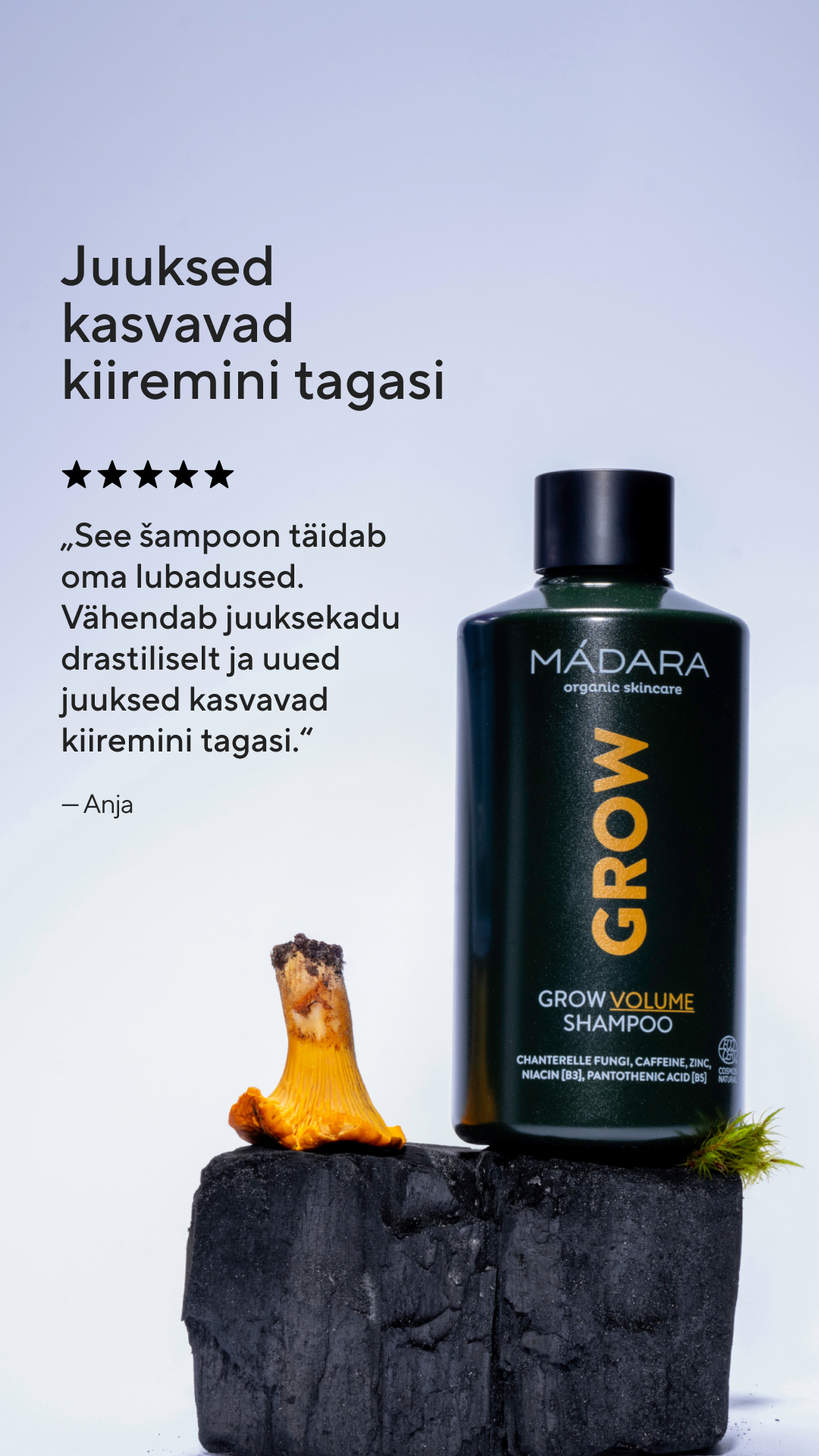Mádara Organic Skincare Facebook ad